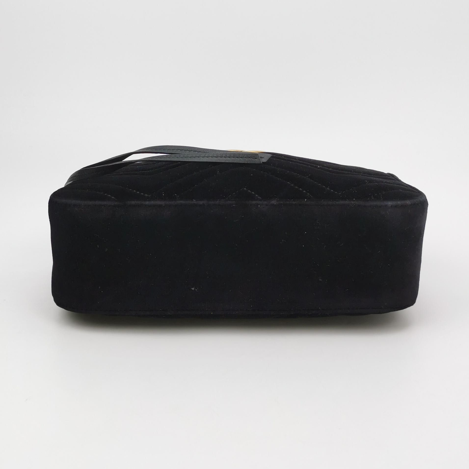 Gucci Gucci GG Marmont Velvet Camera Bag Size ONE SIZE Size ONE SIZE - 6 Thumbnail