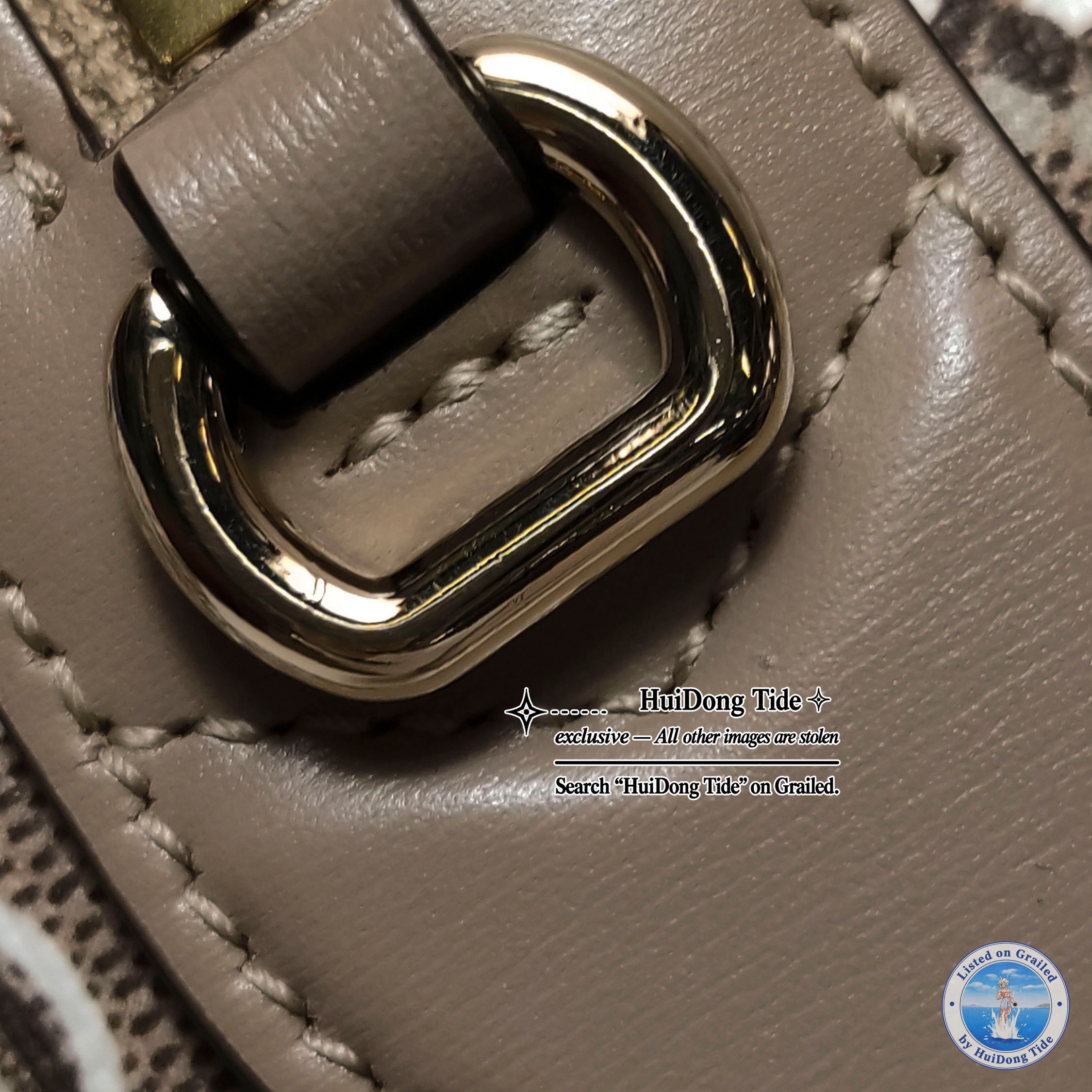 Gucci Gucci GG Emblem Mini Leather Handle Bag ONE SIZE Size ONE SIZE - 11 Thumbnail