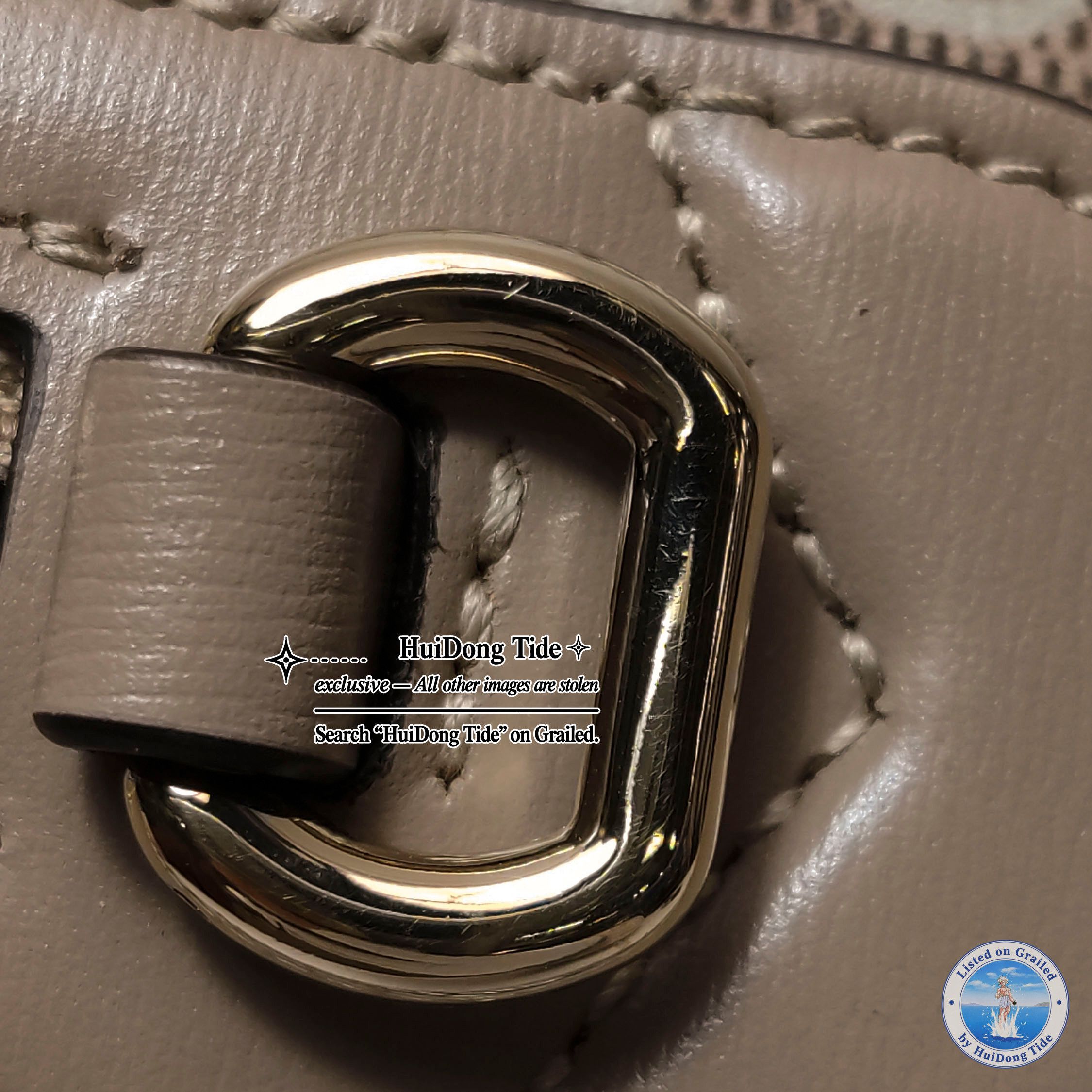 Gucci Gucci GG Emblem Mini Leather Handle Bag ONE SIZE Size ONE SIZE - 12 Thumbnail