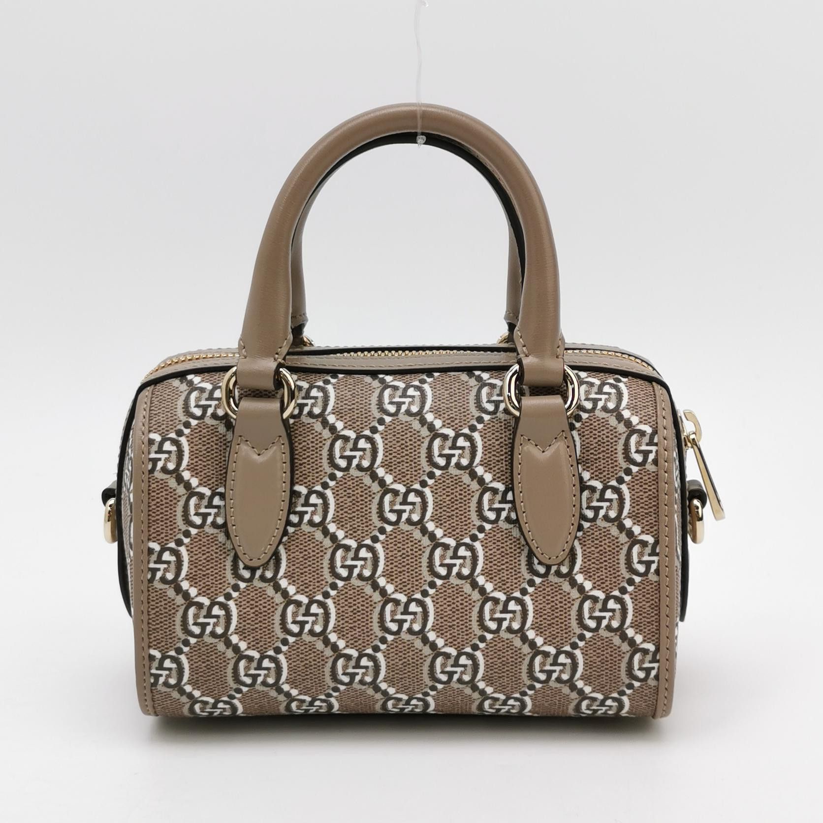 Gucci Gucci GG Emblem Mini Leather Handle Bag ONE SIZE Size ONE SIZE - 5 Thumbnail