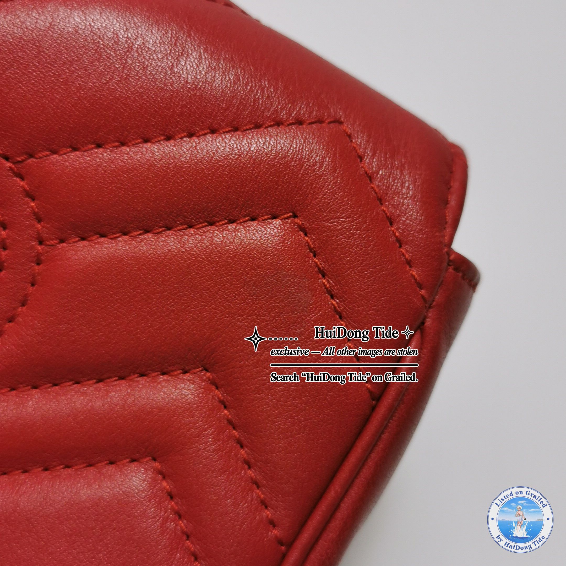 Gucci Gucci GG Marmont Red Leather Crossbody Bag ONE SIZE Size ONE SIZE - 20 Thumbnail