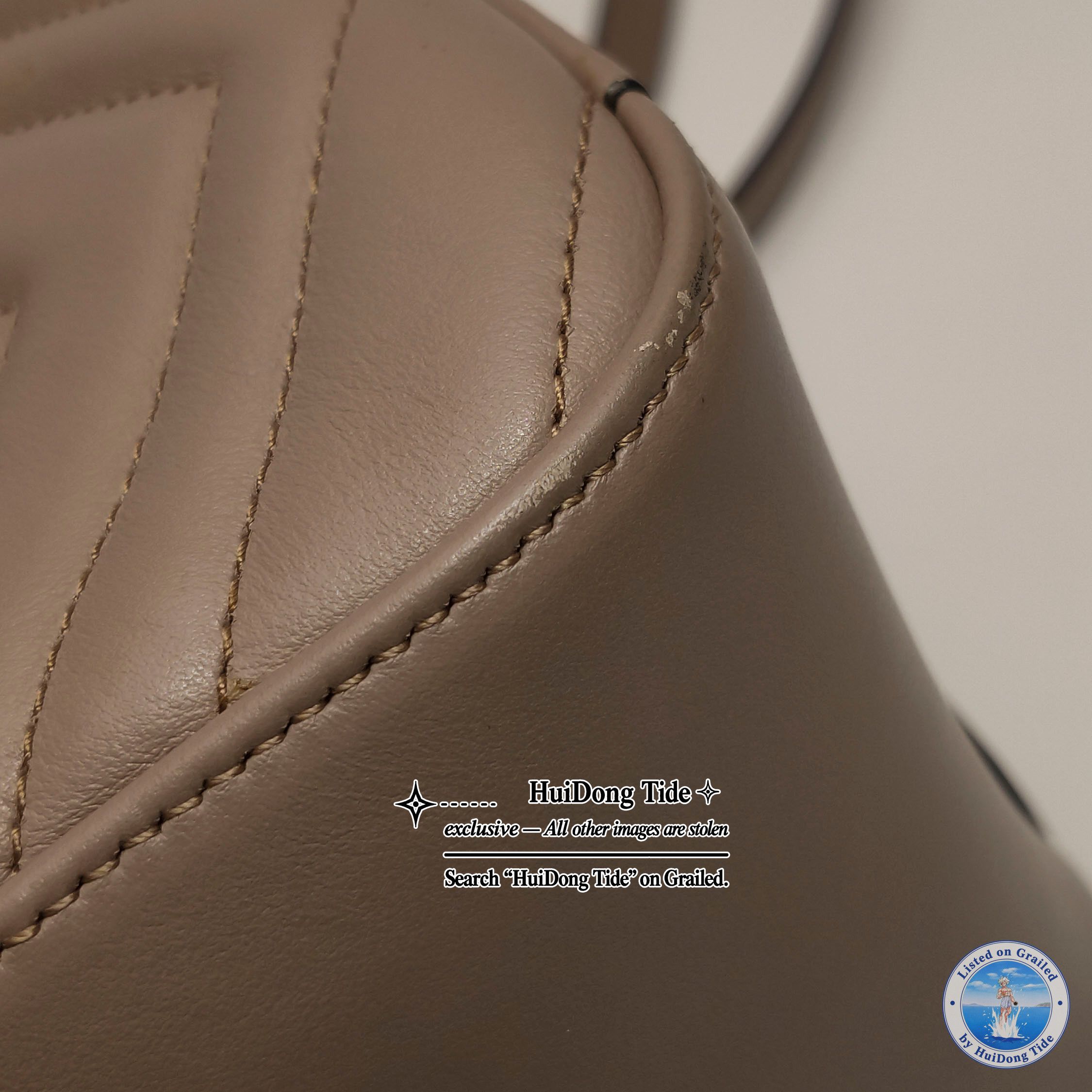 Gucci Gucci GG Marmont Leather Backpack Size ONE SIZE Size ONE SIZE - 16 Thumbnail