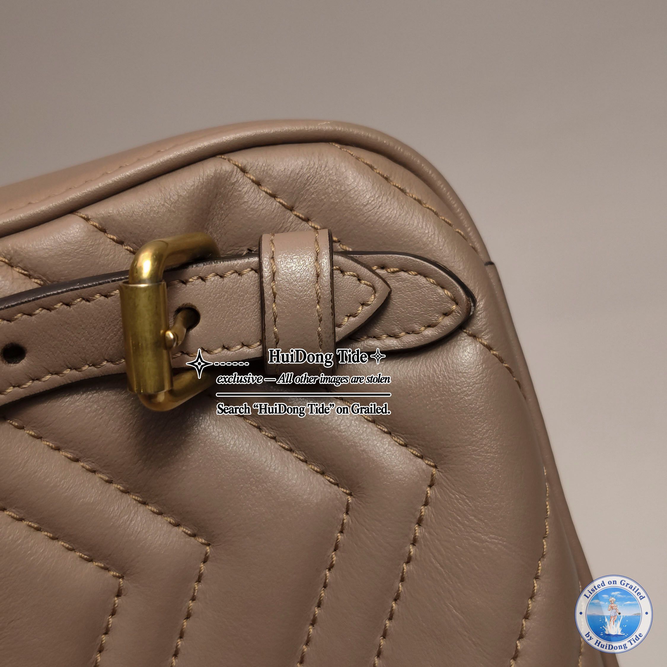Gucci Gucci GG Marmont Leather Backpack Size ONE SIZE Size ONE SIZE - 10 Thumbnail
