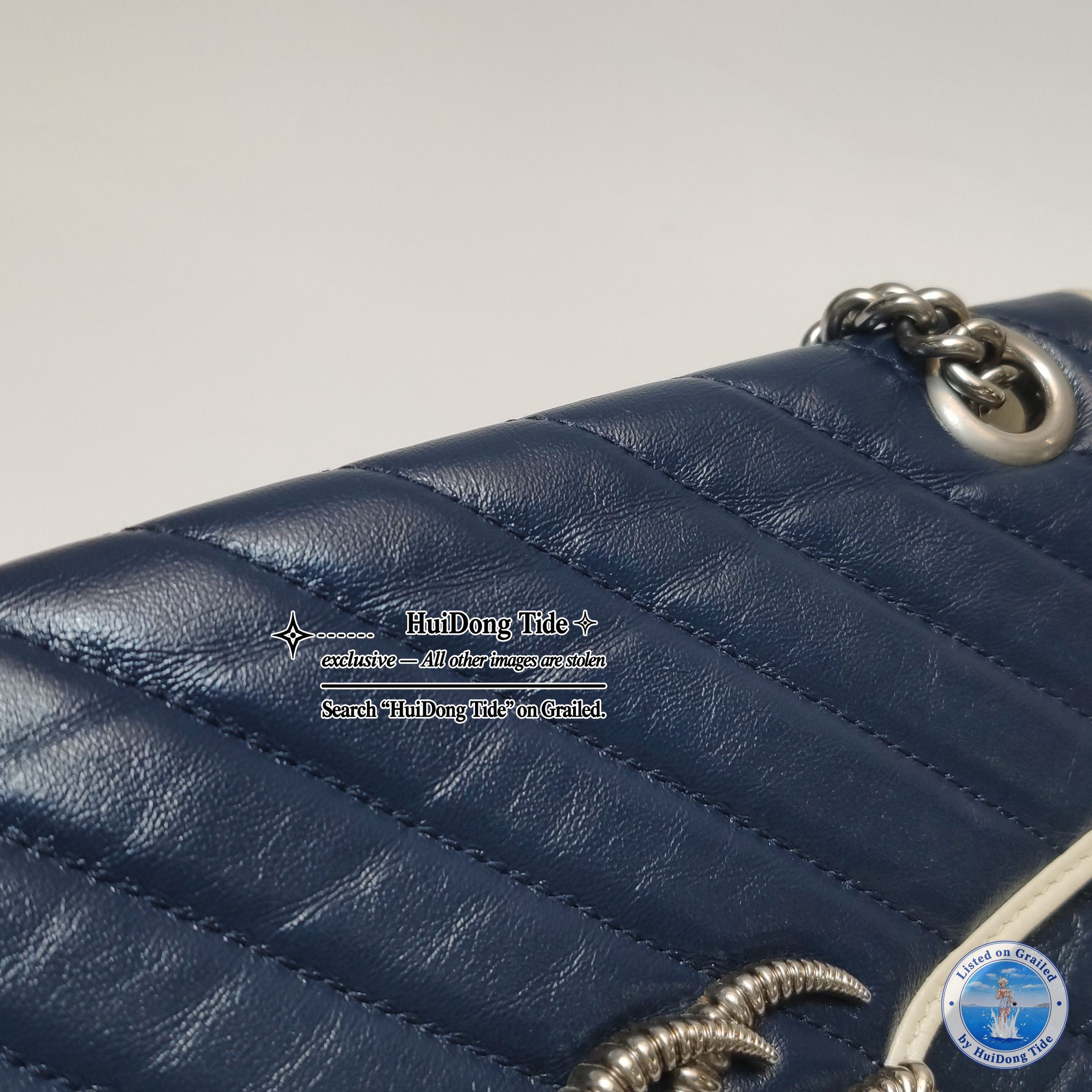 Gucci Gucci GG Marmont Leather Shoulder Bag Size ONE SIZE Size ONE SIZE - 19 Thumbnail