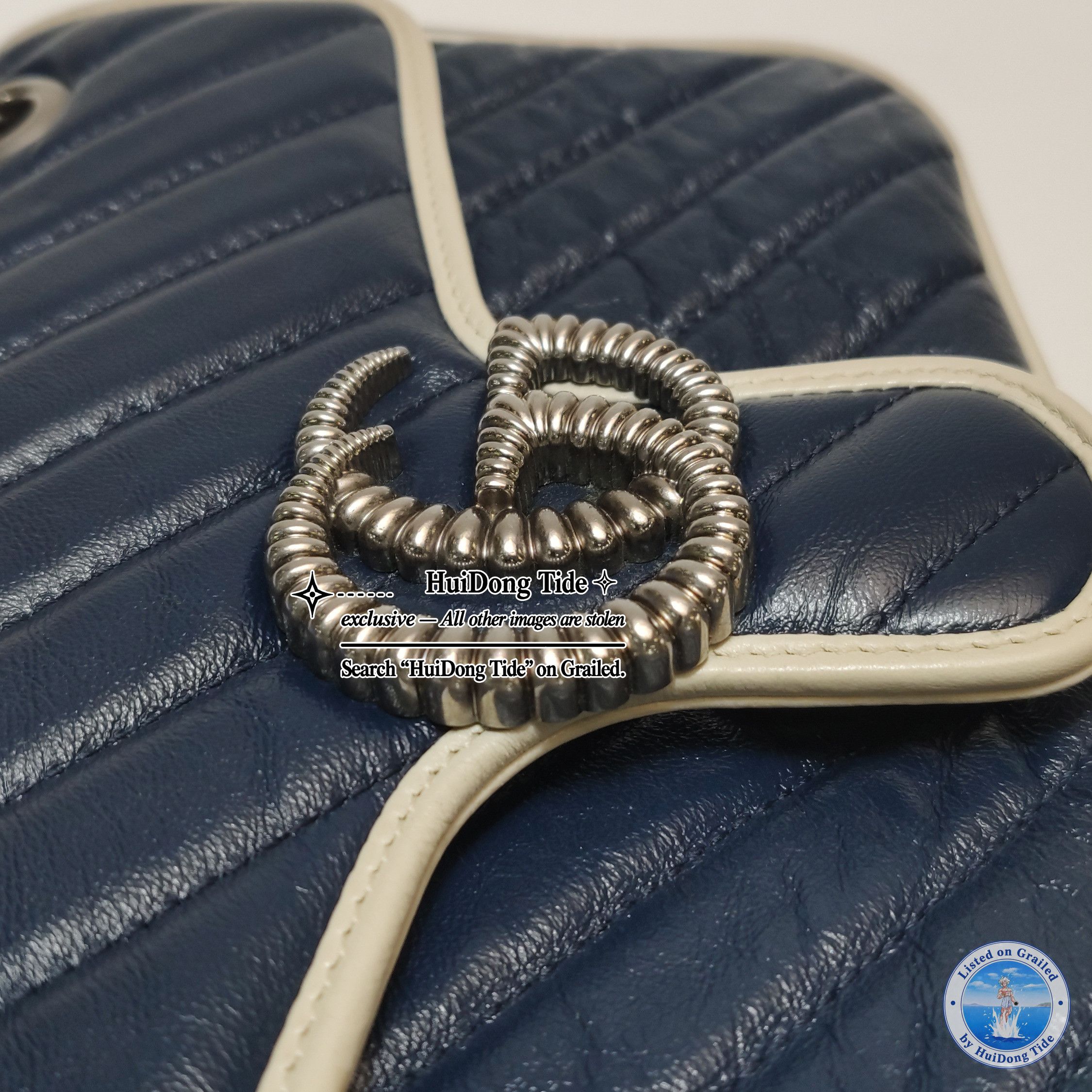 Gucci Gucci GG Marmont Leather Shoulder Bag Size ONE SIZE Size ONE SIZE - 13 Thumbnail