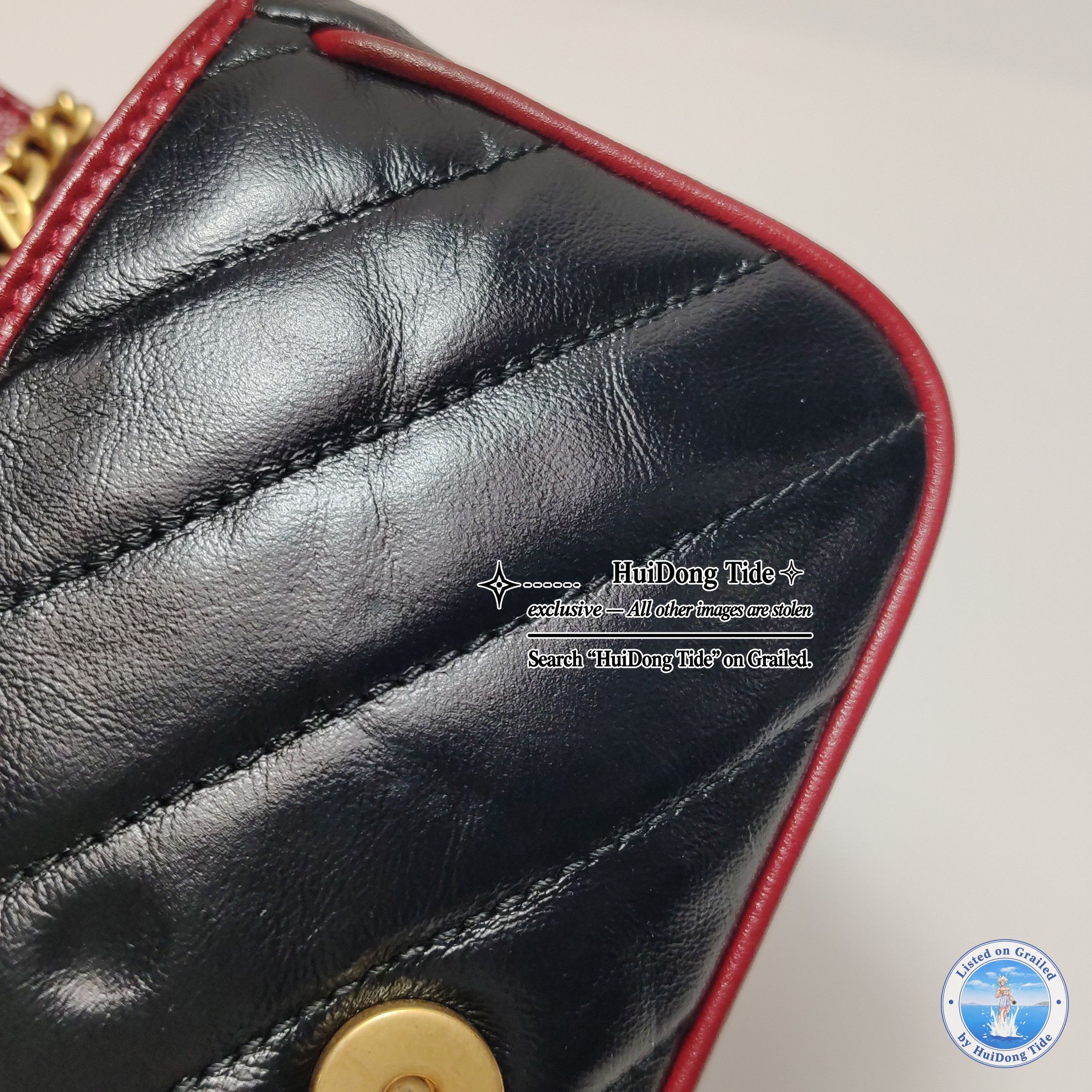 Gucci Gucci GG Marmont Matelasse Leather Crossbody Bag ONE SIZE Size ONE SIZE - 15 Thumbnail