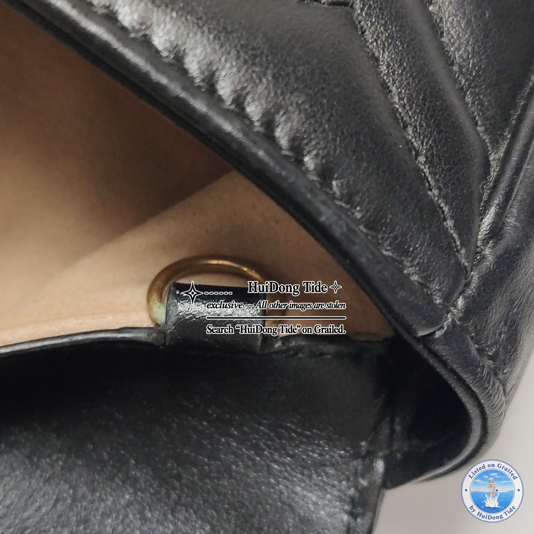 Gucci Gucci GG Marmont Leather Mini Flap Bag ONE SIZE Size ONE SIZE - 14 Thumbnail