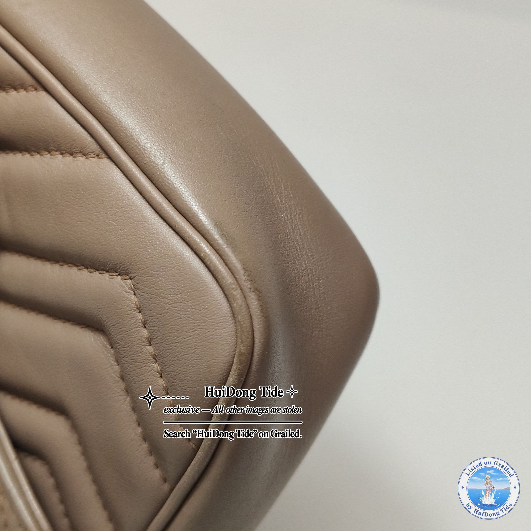 Gucci Gucci GG Marmont V-Quilted Leather Shoulder Bag Size OS Size ONE SIZE - 18 Thumbnail