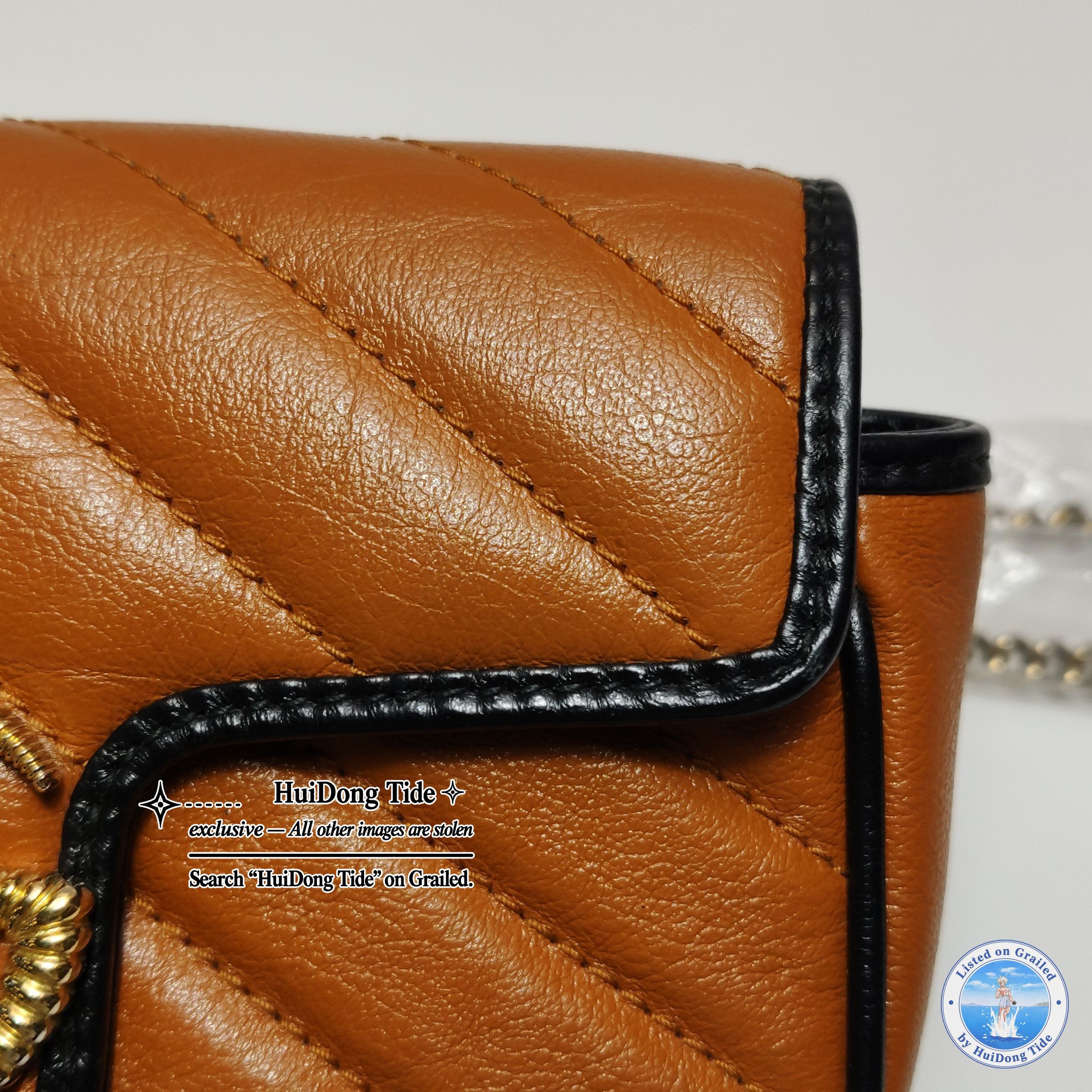 Gucci Gucci GG Marmont Leather Mini Shoulder Bag Size ONE SIZE - 16 Thumbnail