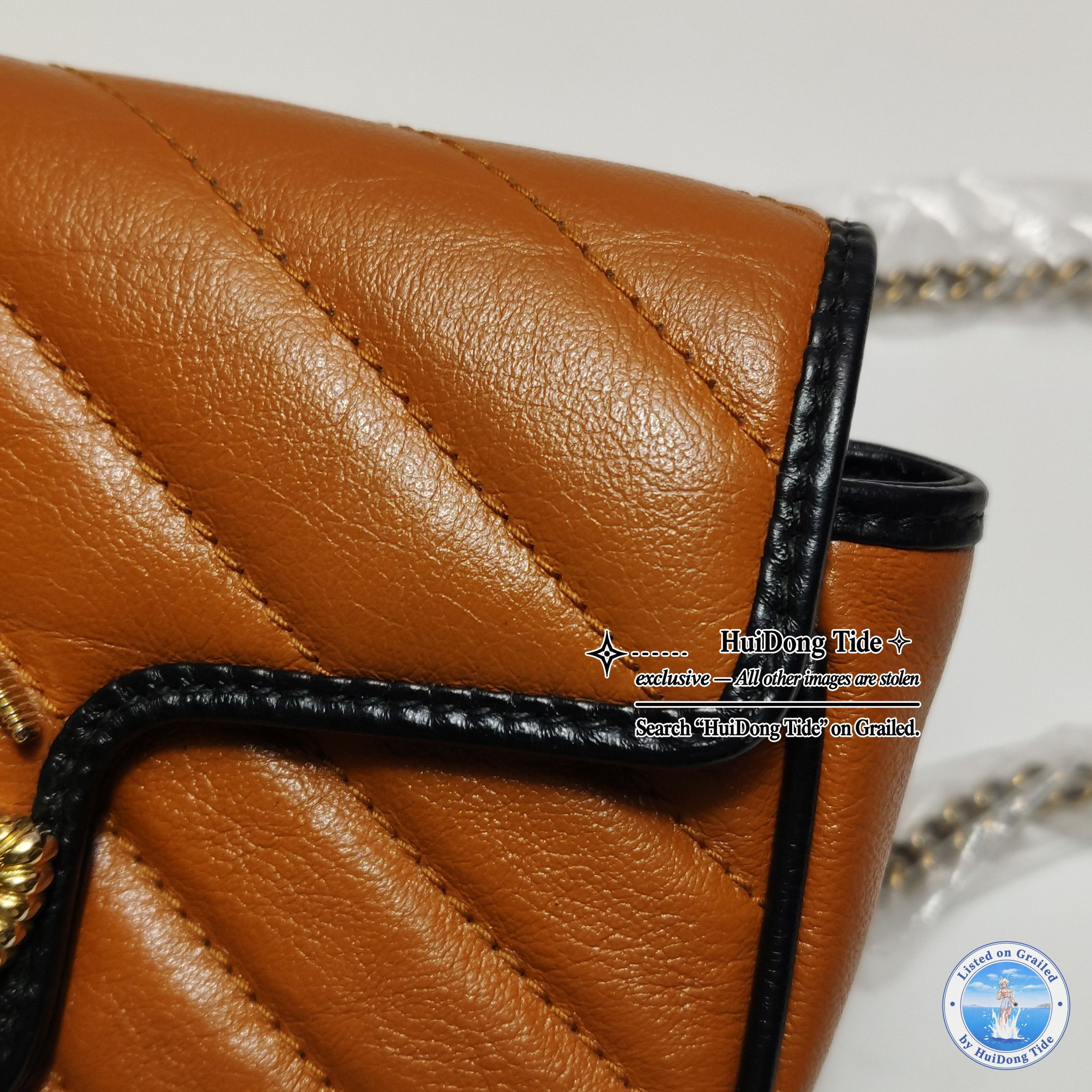 Gucci Gucci GG Marmont Leather Mini Shoulder Bag Size ONE SIZE - 14 Thumbnail