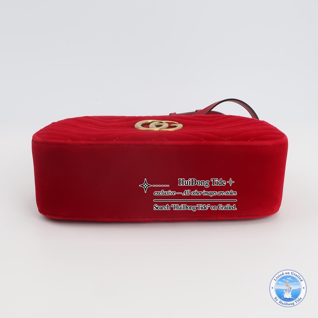 Gucci Gucci GG Marmont Velvet Camera Bag Size ONE SIZE - 6 Thumbnail
