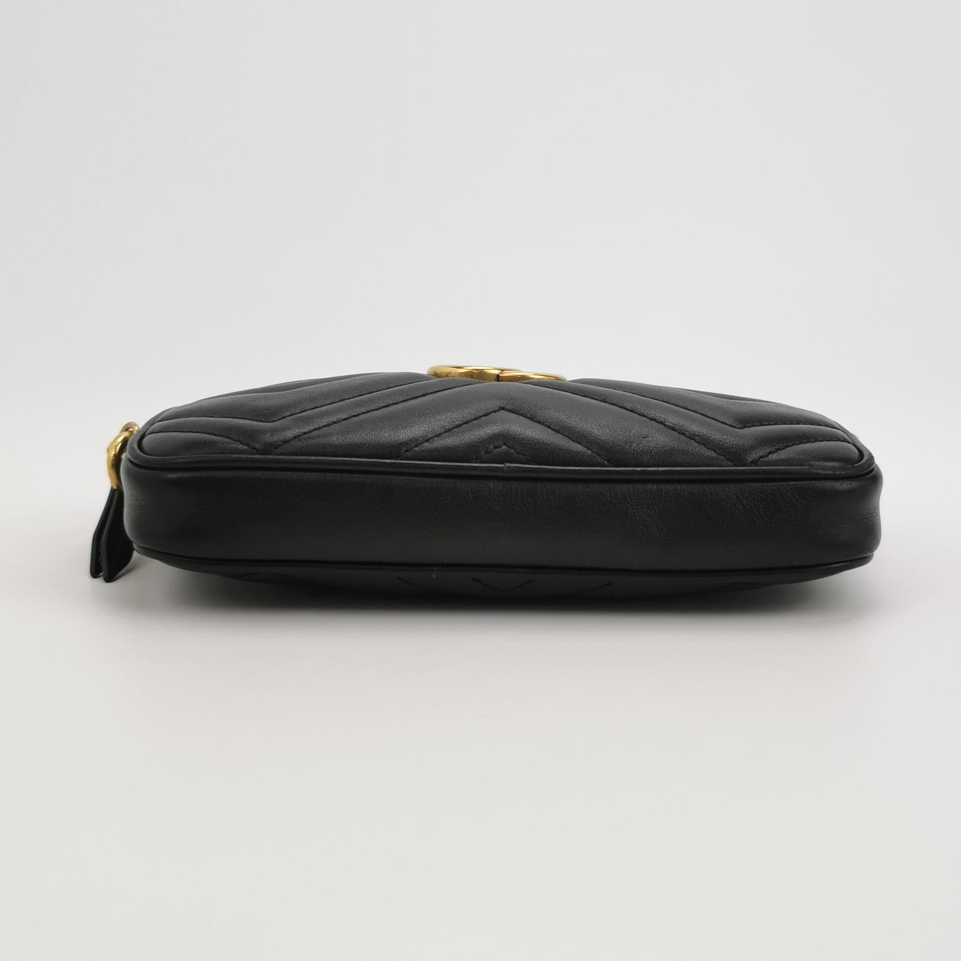 Gucci Gucci GG Marmont Leather Camera Bag ONE SIZE Size ONE SIZE - 6 Thumbnail