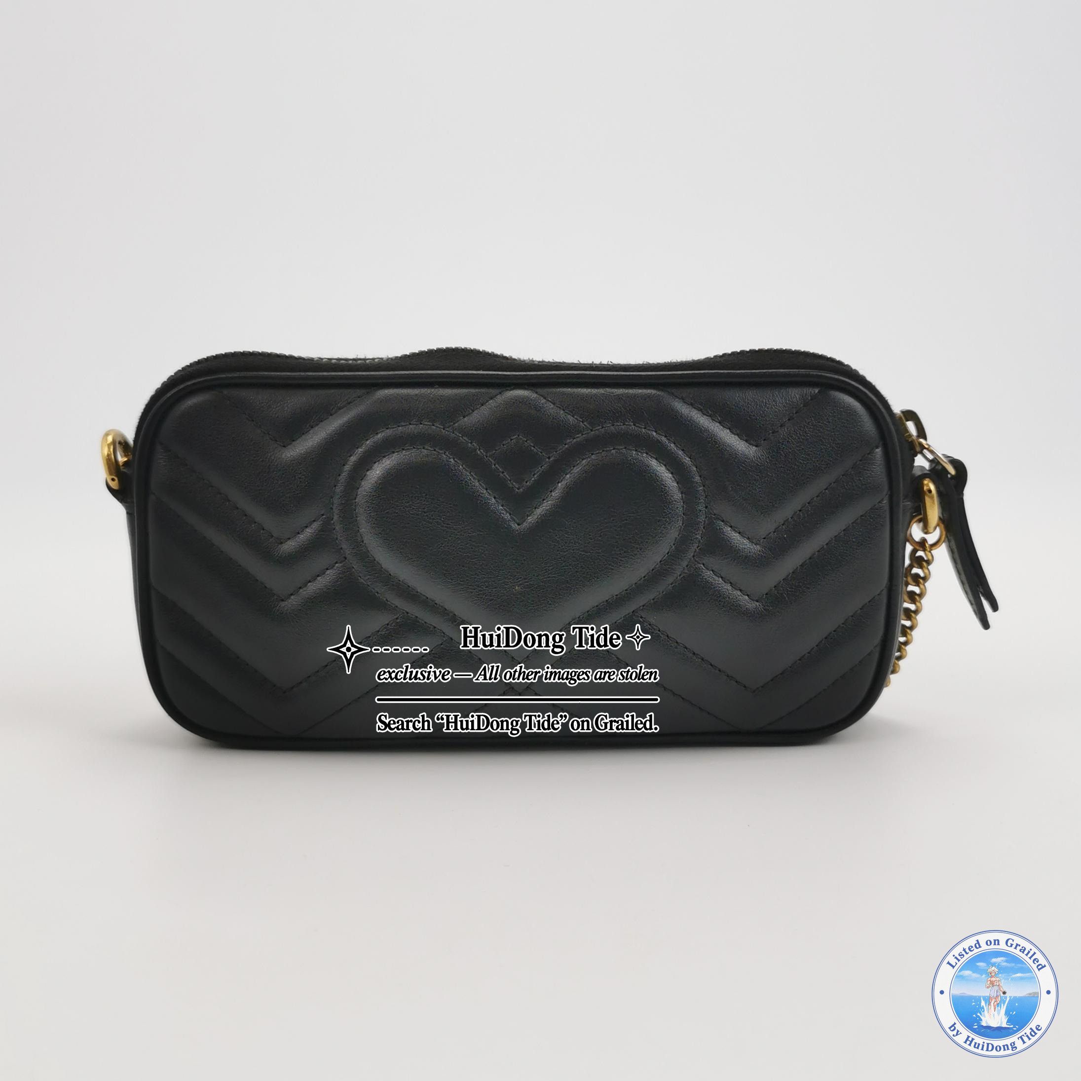 Gucci Gucci GG Marmont Leather Camera Bag ONE SIZE Size ONE SIZE - 5 Thumbnail
