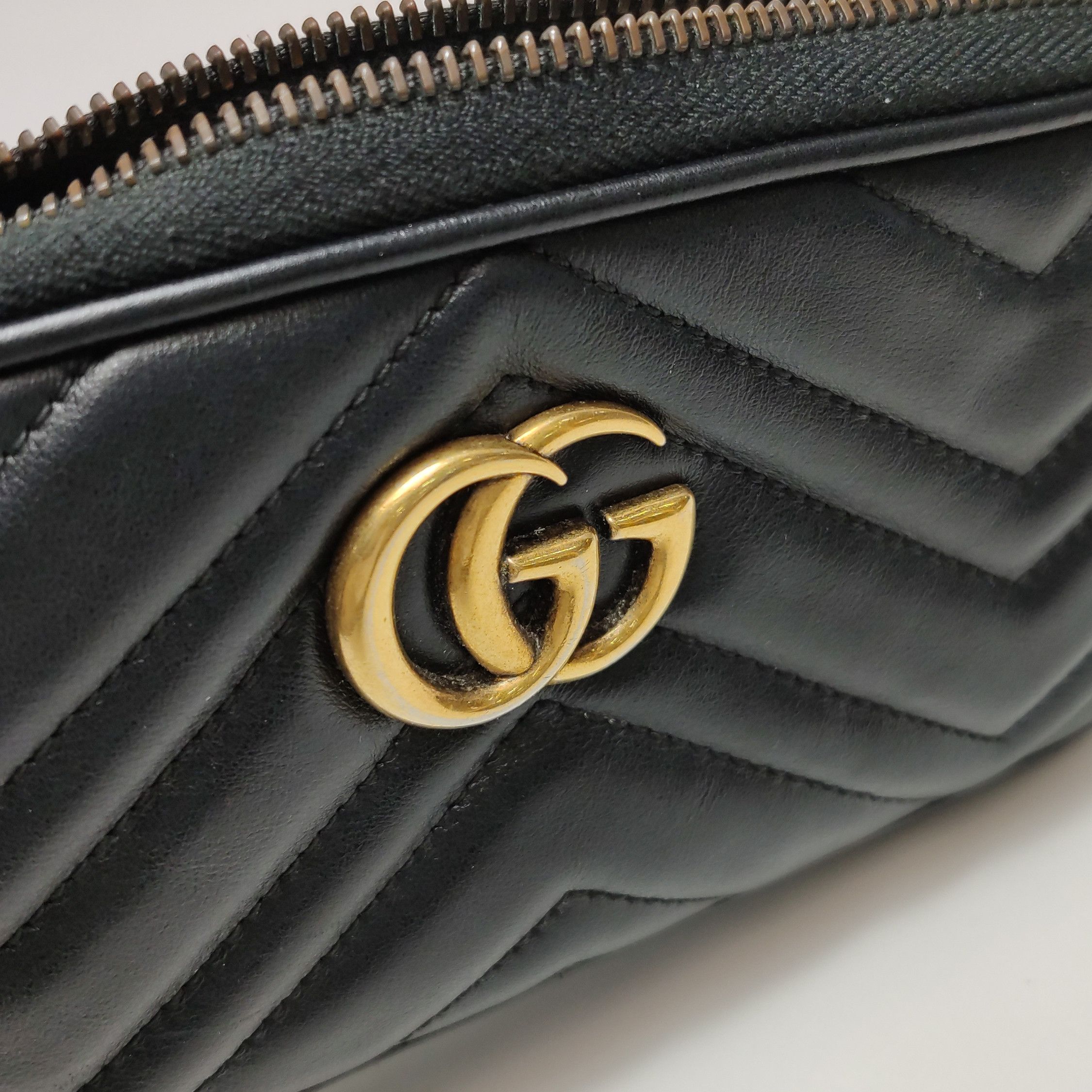 Gucci Gucci GG Marmont Leather Camera Bag ONE SIZE Size ONE SIZE - 13 Thumbnail