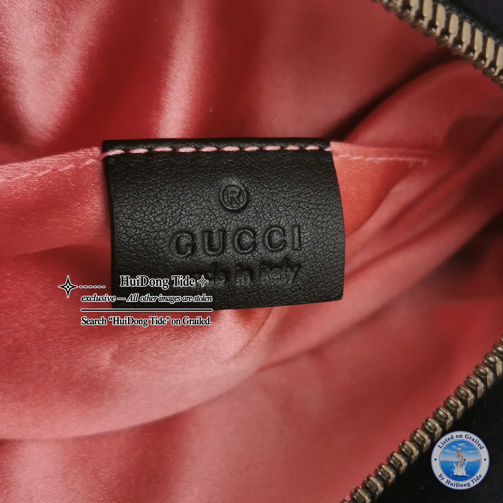 Gucci Gucci GG Marmont Velvet Belt Bag Size 95 Size ONE SIZE - 8 Thumbnail
