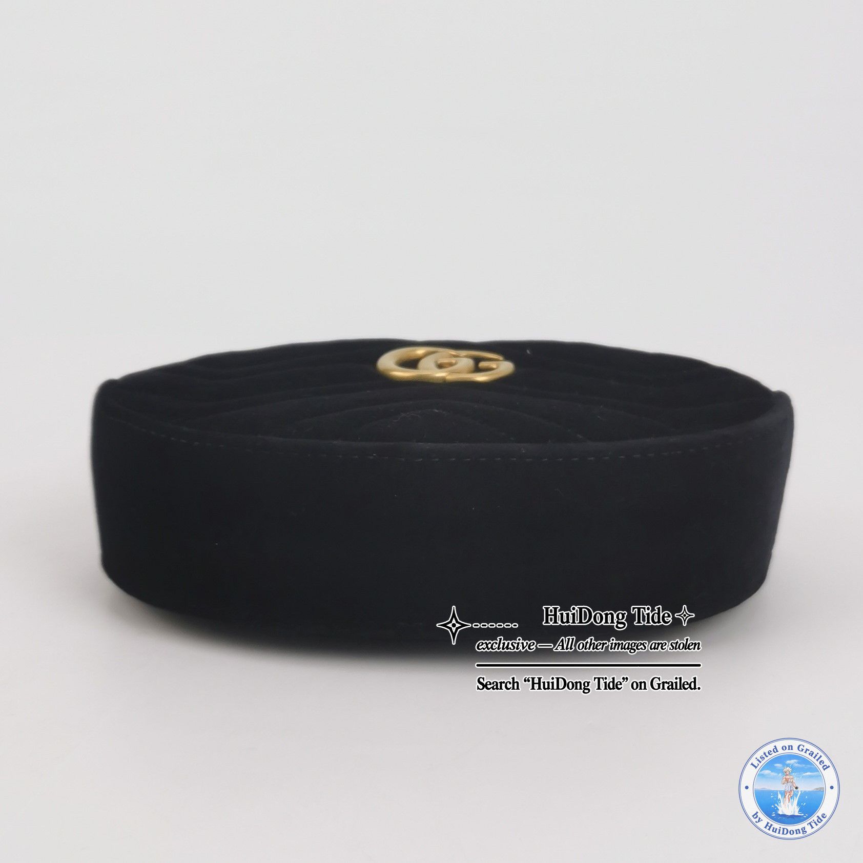 Gucci Gucci GG Marmont Velvet Belt Bag Size 95 Size ONE SIZE - 6 Thumbnail