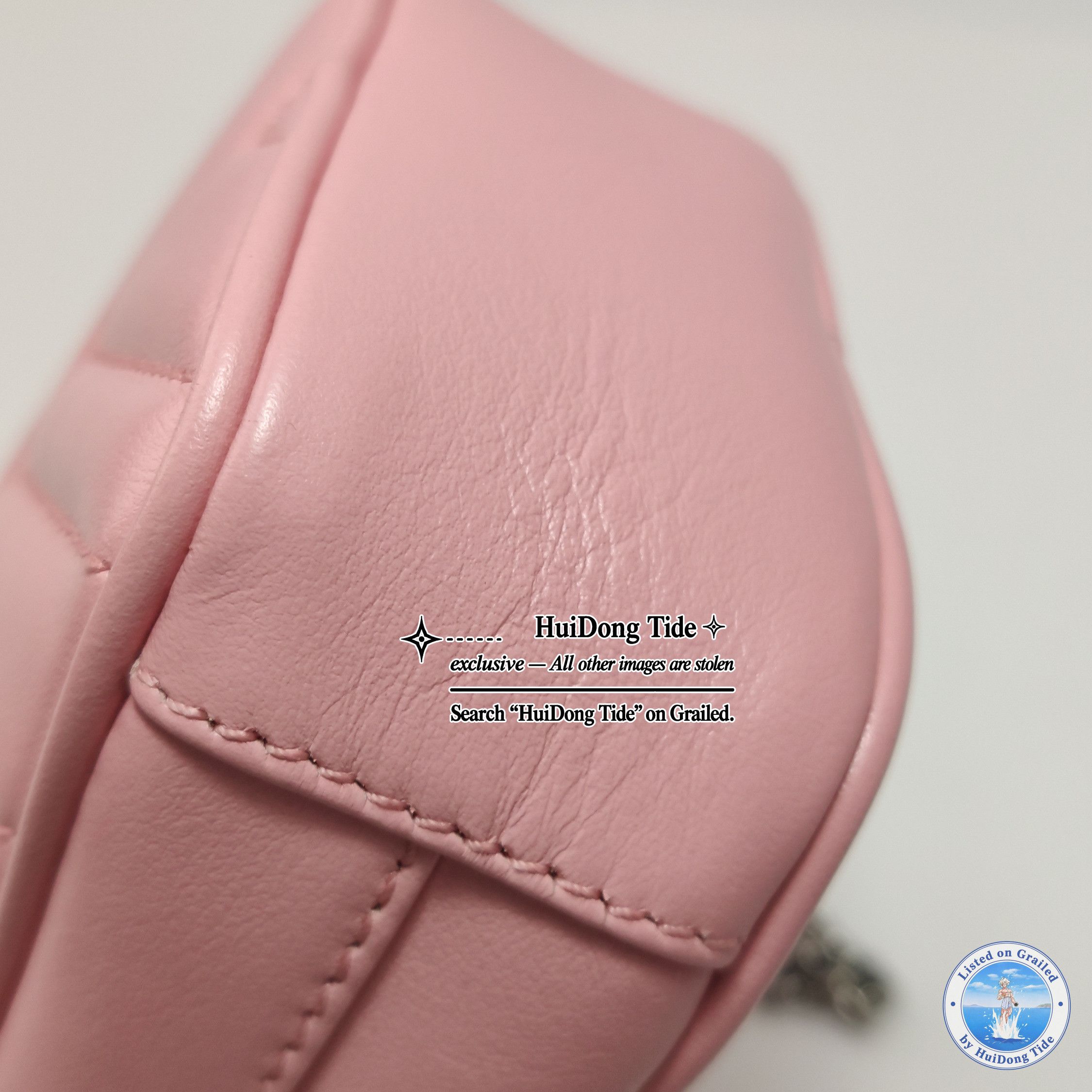 Gucci Gucci GG Marmont Pink Leather Shoulder Bag Size ONE SIZE - 14 Thumbnail