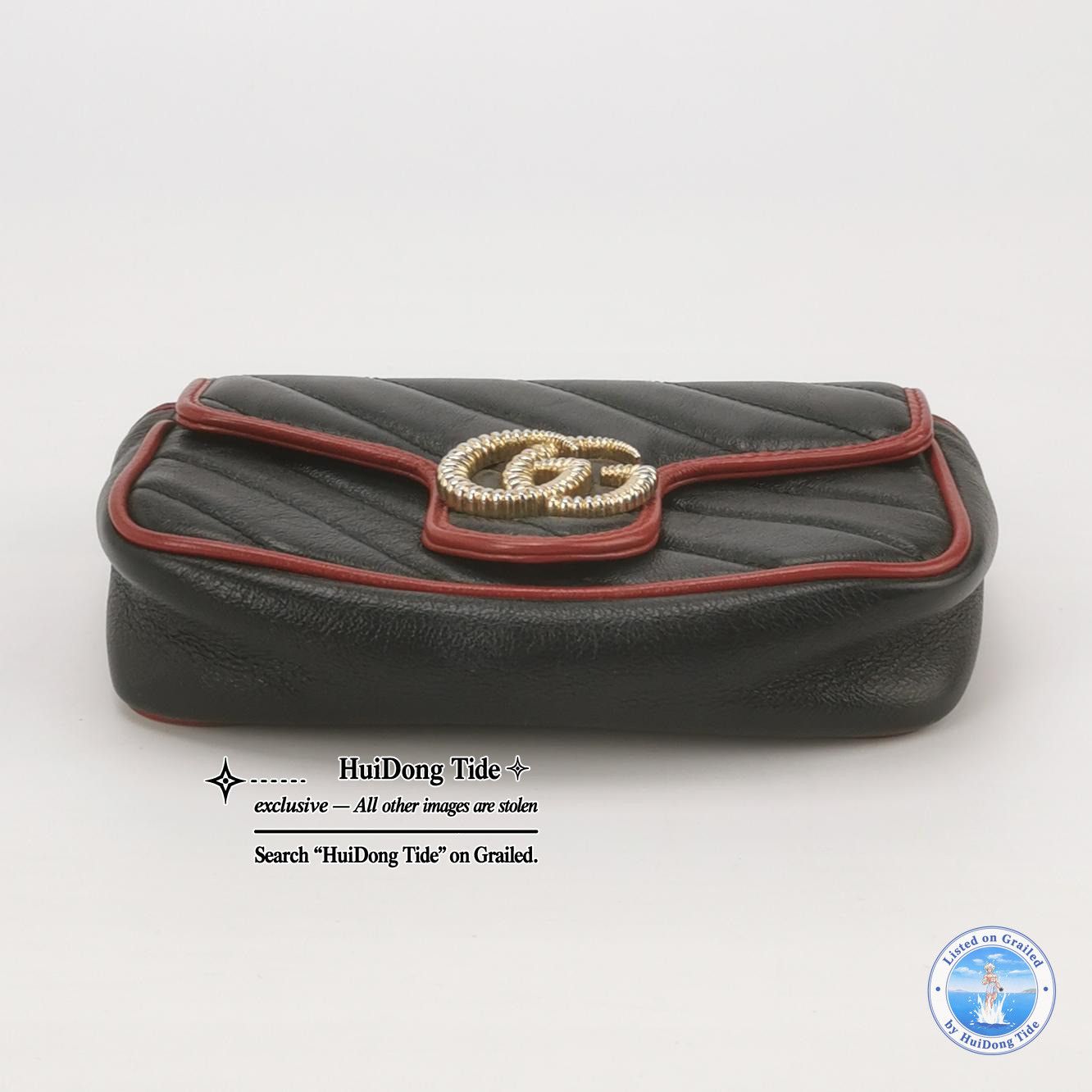 Gucci Gucci GG Marmont Leather Shoulder Bag ONE SIZE Size ONE SIZE - 6 Thumbnail