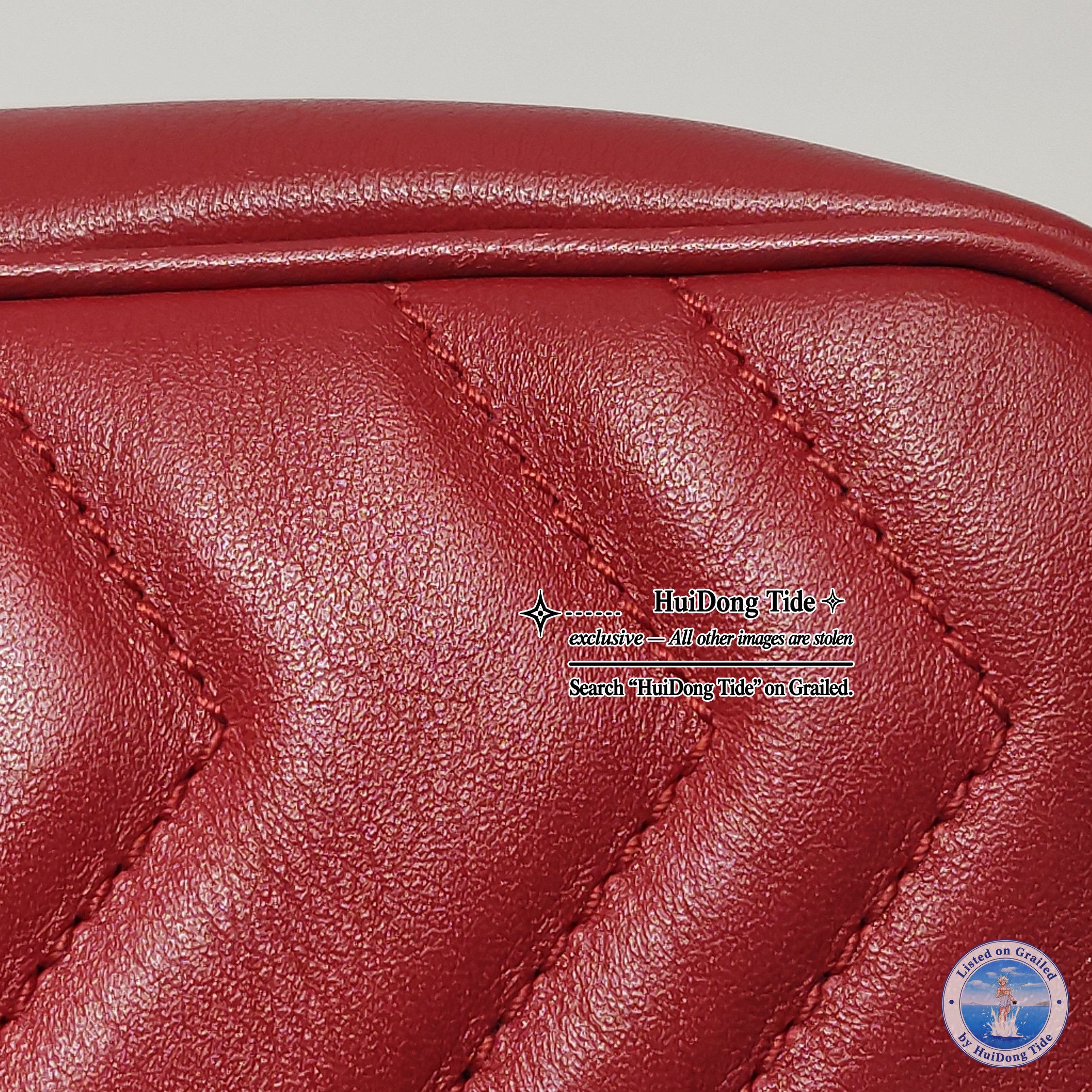 Gucci Gucci GG Marmont Red Quilted Leather Shoulder Bag Size ONE SIZE - 20 Thumbnail