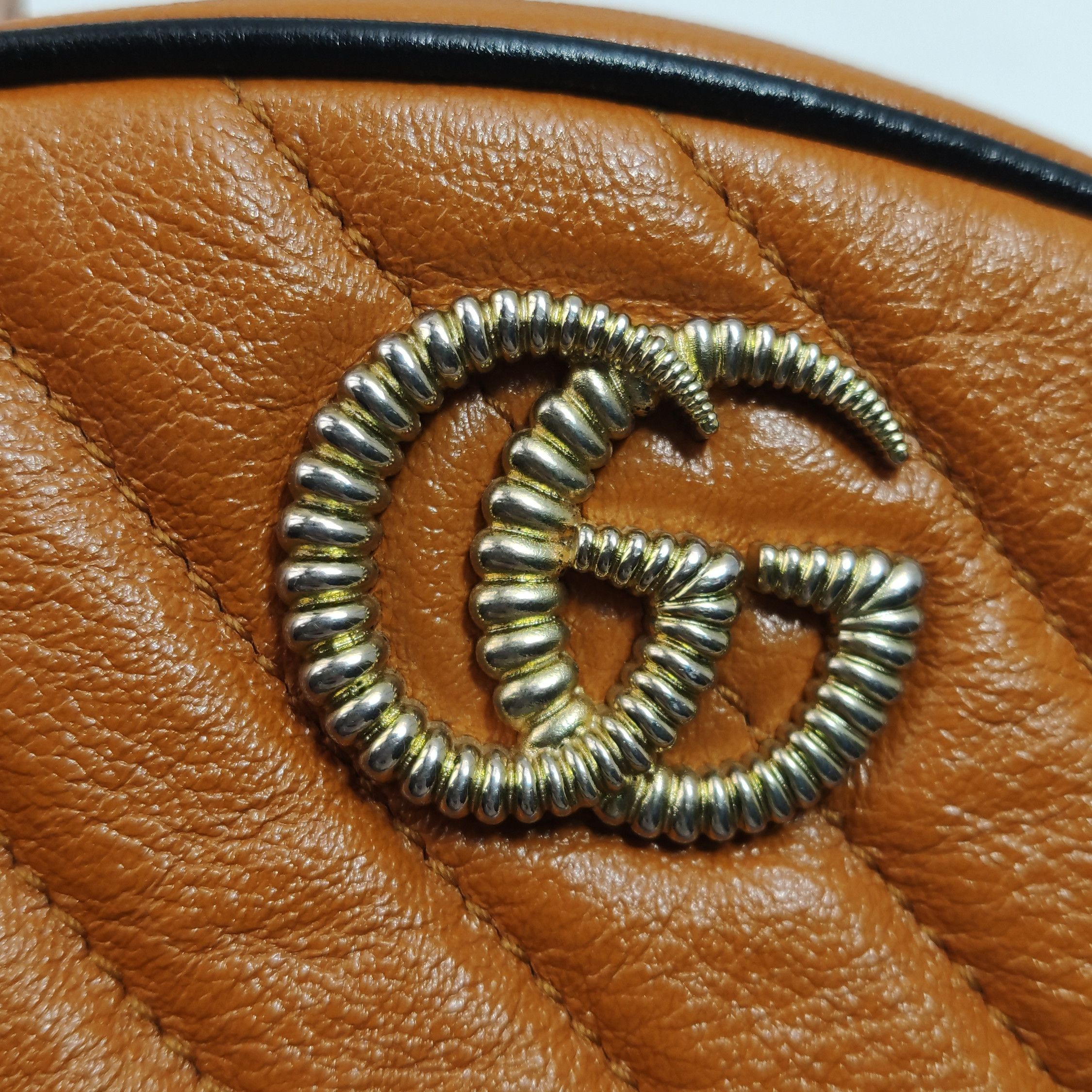 Gucci Gucci GG Marmont Leather Belt Bag Size ONE SIZE Size ONE SIZE - 11 Thumbnail