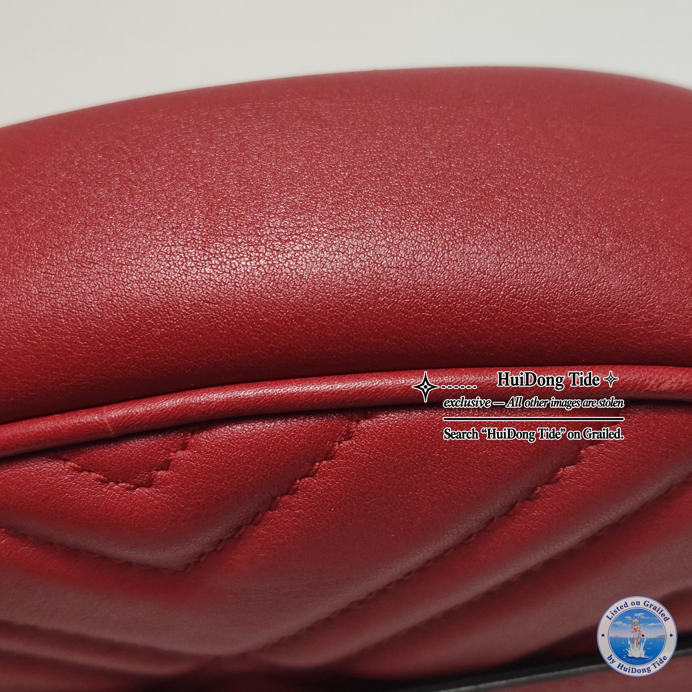 Gucci Gucci GG Marmont Red Leather Belt Bag One Size Size ONE SIZE - 18 Thumbnail