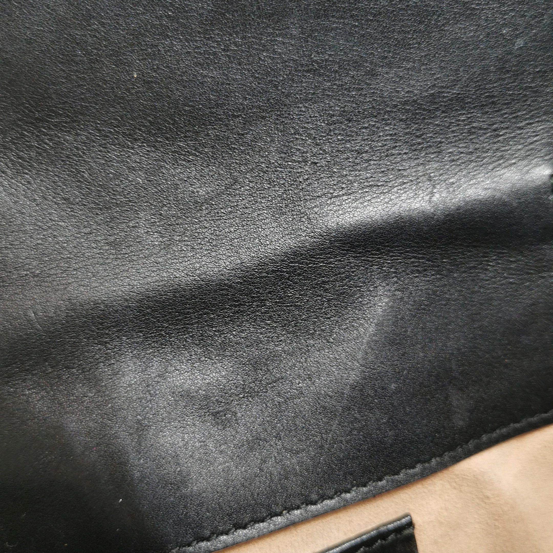 Gucci Gucci GG Marmont Black Leather Shoulder Bag Size ONE SIZE - 10 Thumbnail