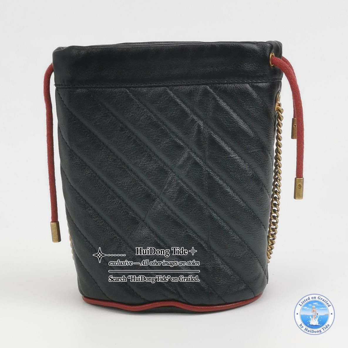 Gucci Gucci GG Marmont Mini Bucket Bag Size ONE SIZE - 5 Thumbnail