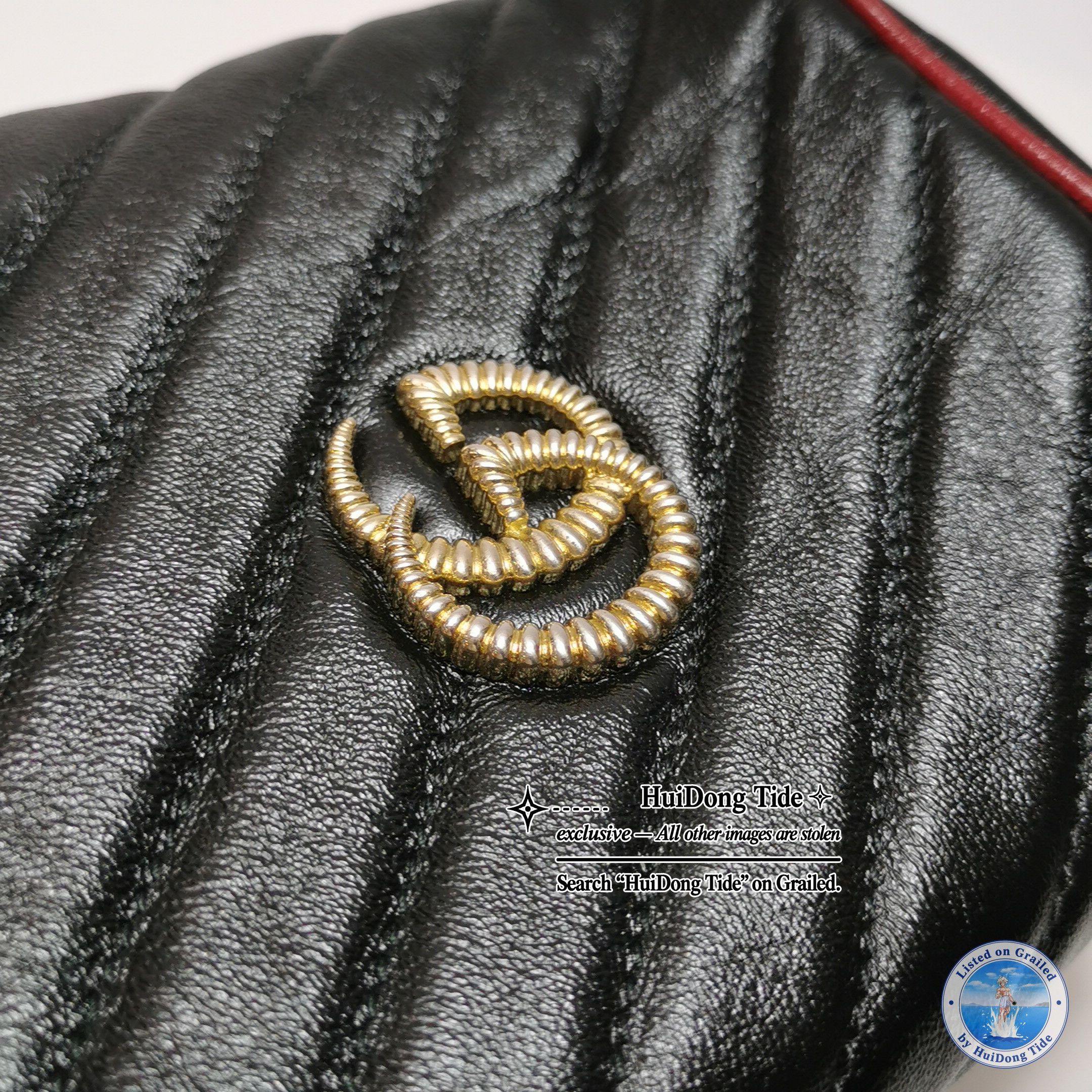 Gucci Gucci GG Marmont Mini Bucket Bag Size ONE SIZE - 12 Thumbnail