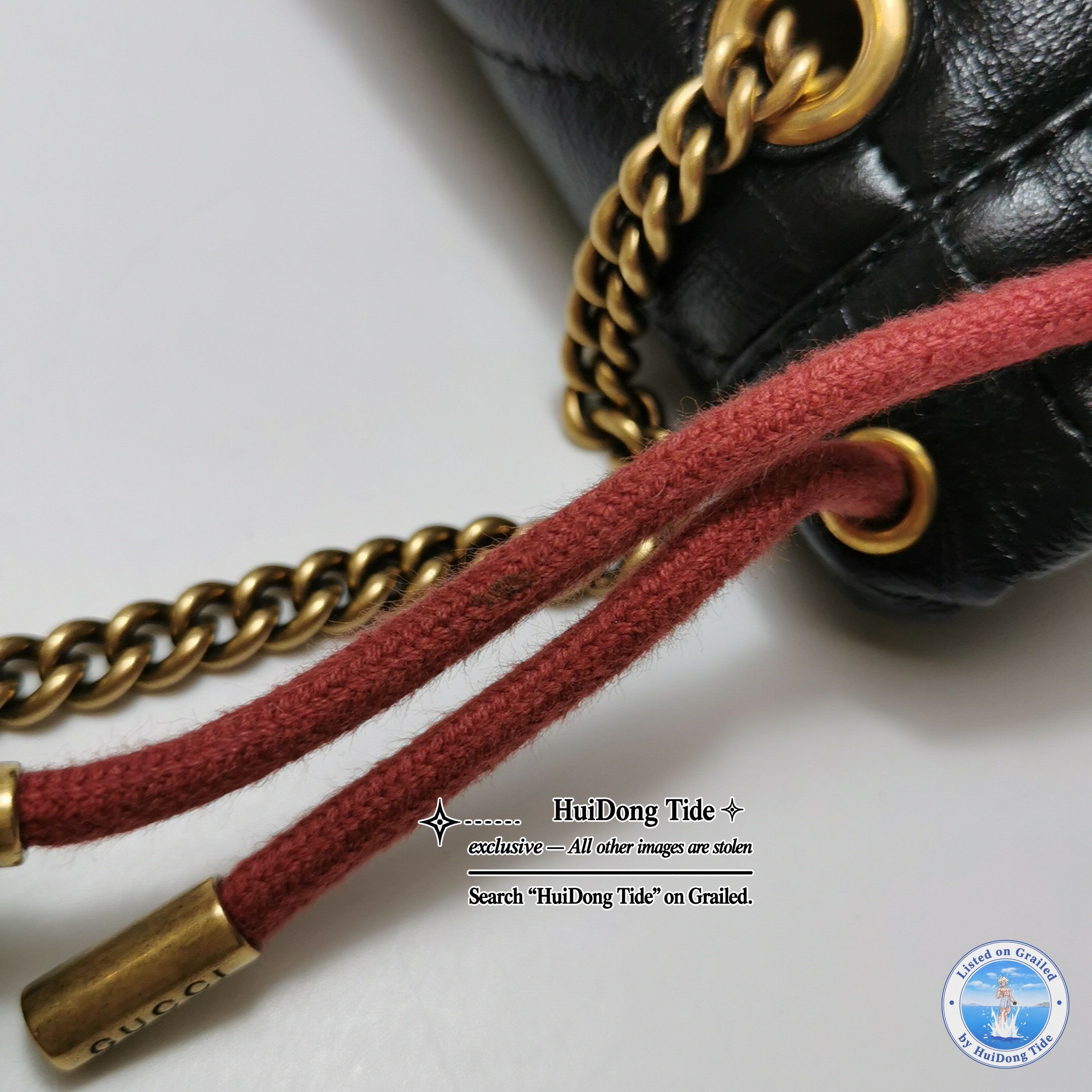 Gucci Gucci GG Marmont Mini Bucket Bag Size ONE SIZE - 11 Thumbnail