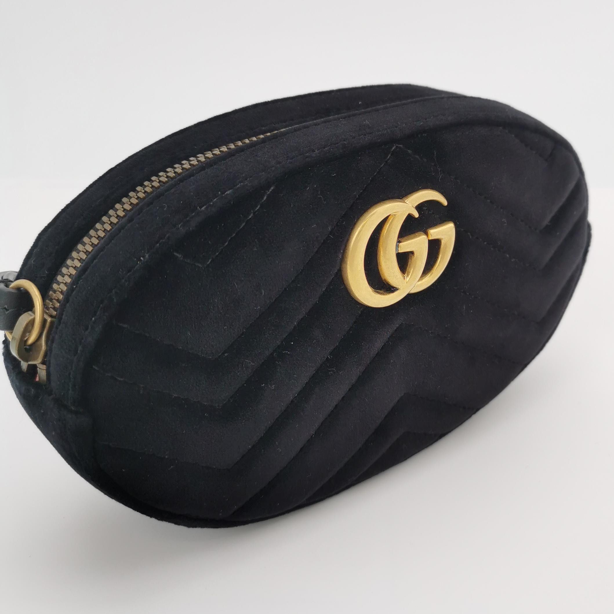 Gucci Gucci GG Marmont Velvet Belt Bag Size ONE SIZE Size ONE SIZE - 8 Thumbnail