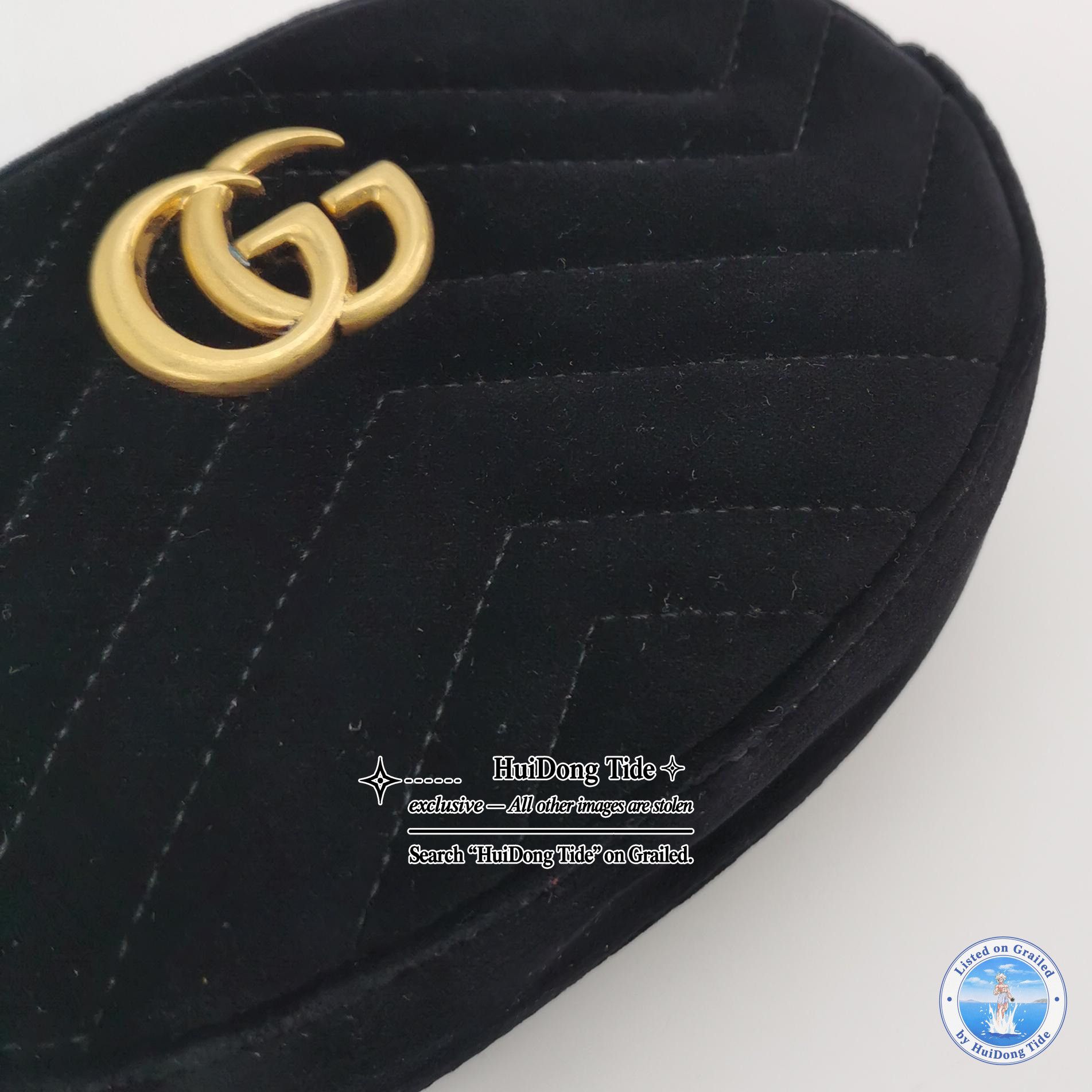 Gucci Gucci GG Marmont Velvet Belt Bag Size ONE SIZE Size ONE SIZE - 9 Thumbnail