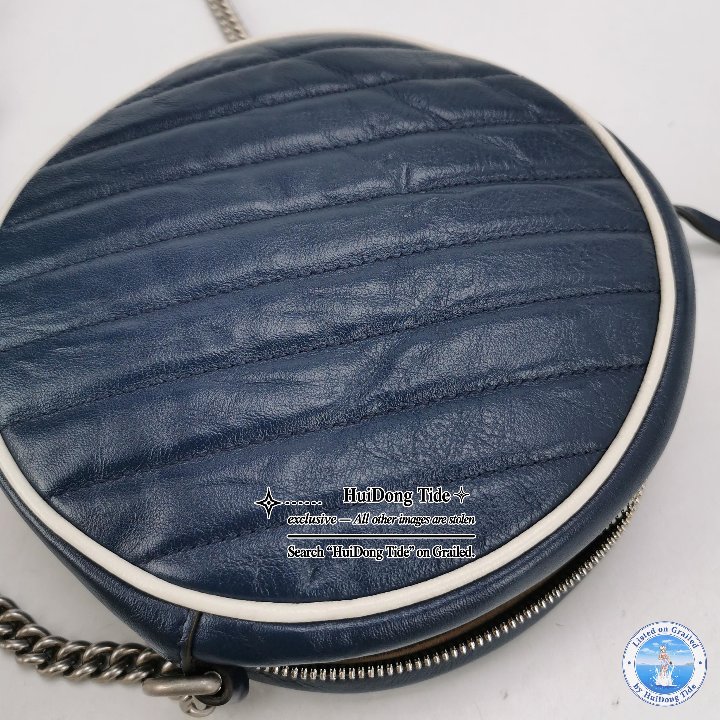 Gucci Gucci GG Marmont Round Leather Shoulder Bag ONE SIZE Size ONE SIZE - 9 Thumbnail