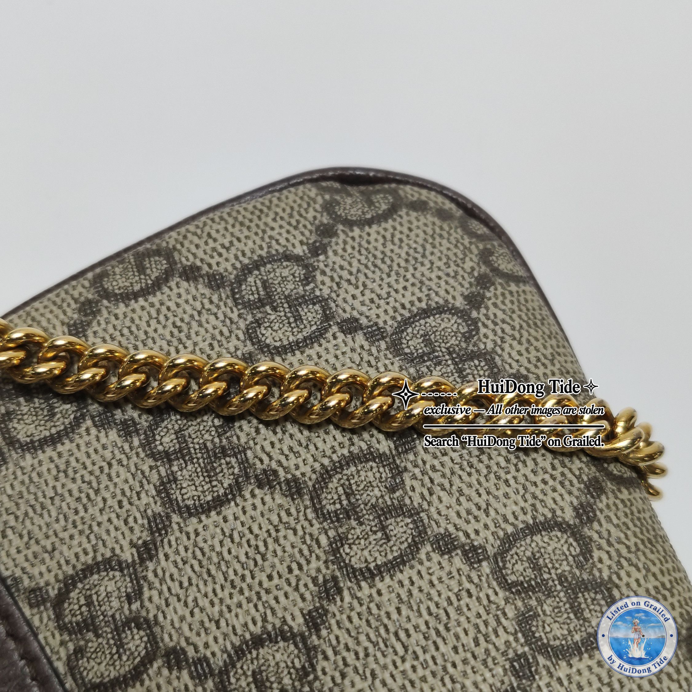 Gucci Gucci Ophidia GG Supreme Mini Shoulder Bag One Size Size ONE SIZE - 16 Thumbnail