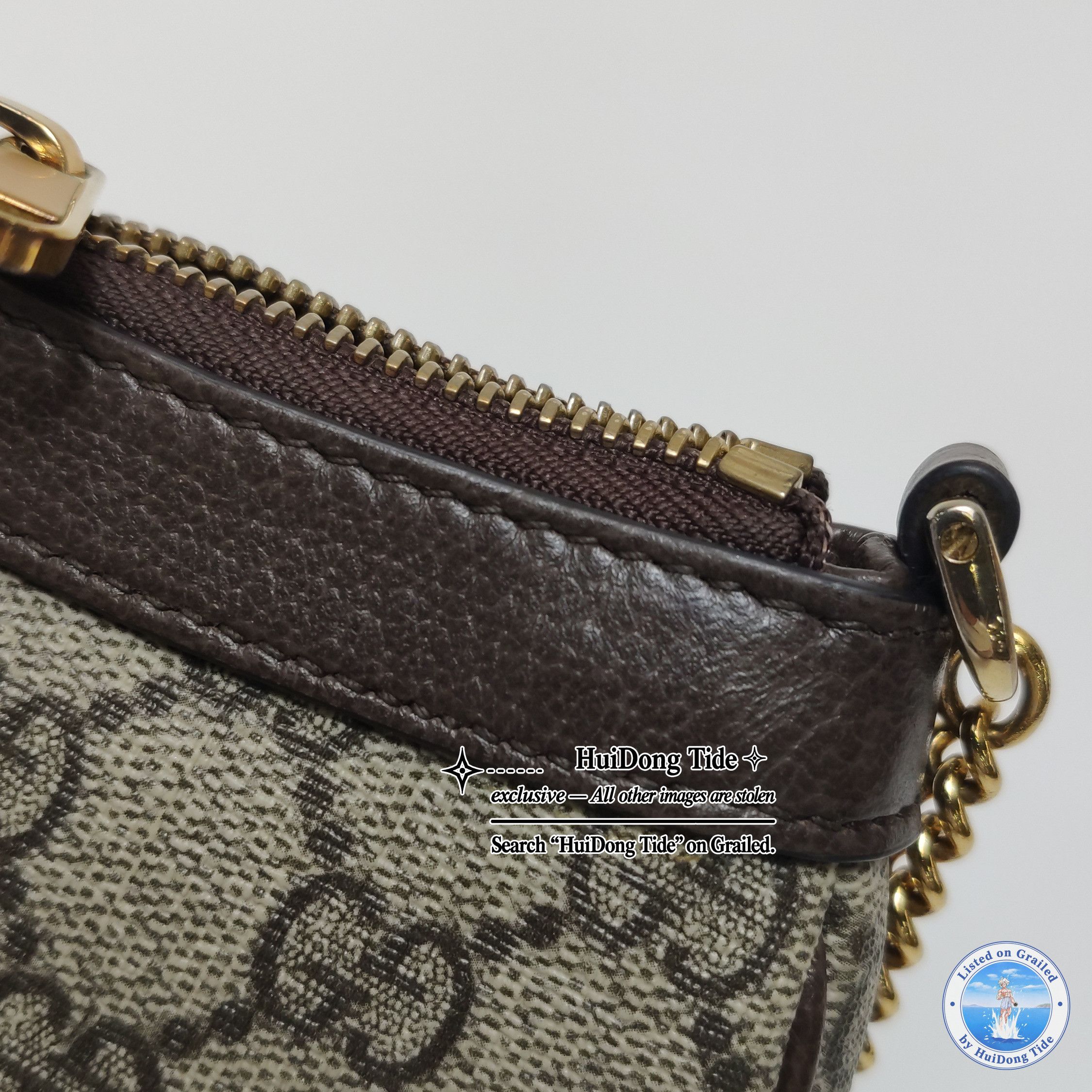 Gucci Gucci Ophidia GG Supreme Mini Shoulder Bag One Size Size ONE SIZE - 17 Thumbnail