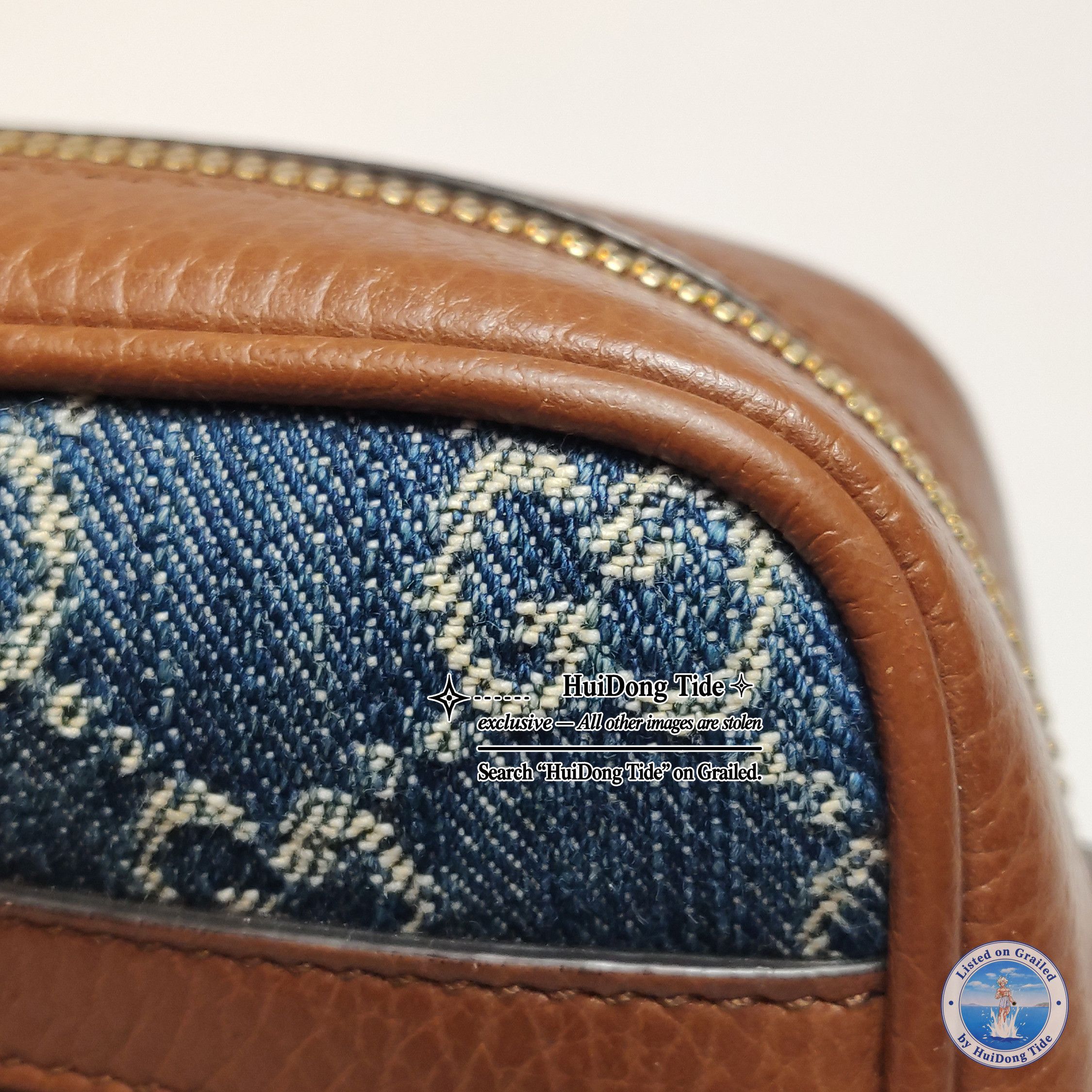 Gucci Gucci Ophidia GG Denim Crossbody Bag ONE SIZE Size ONE SIZE - 17 Thumbnail