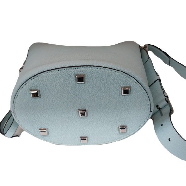 Salvatore Ferragamo FERRAGAMO Studio Silver Mint Bucket Bag Tote Shoulder Bag Size ONE SIZE - 7 Thumbnail