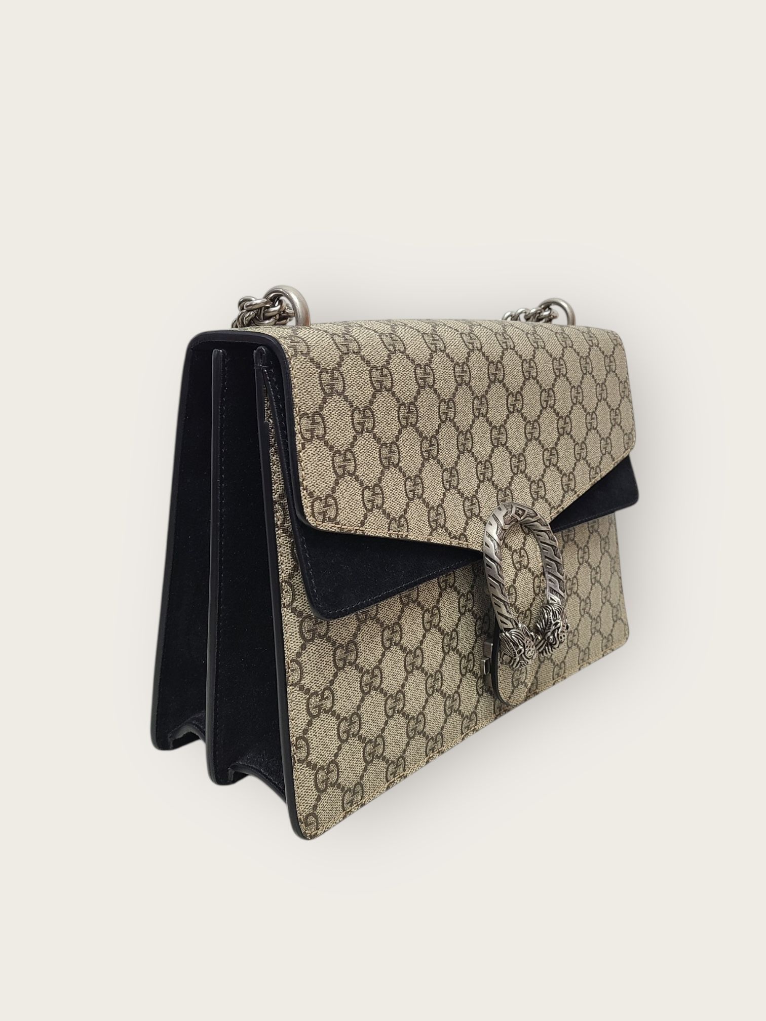 Gucci GG Supreme Canvas Dionysus Chain Shoulder Bag Medium Size ONE SIZE - 3 Thumbnail