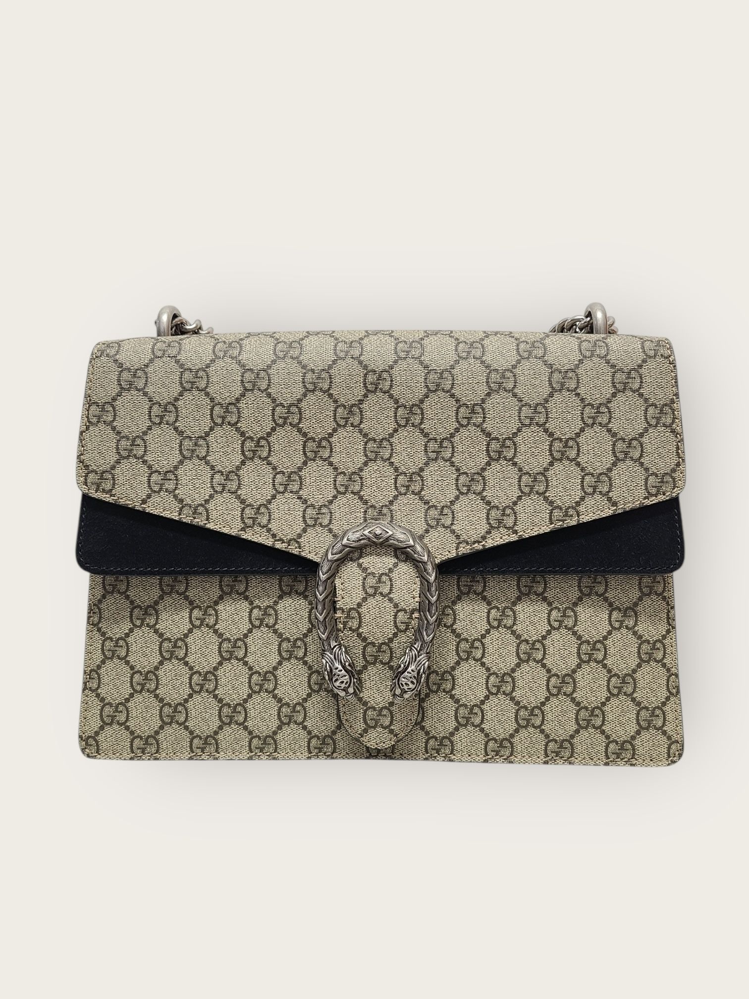 Gucci GG Supreme Canvas Dionysus Chain Shoulder Bag Medium Size ONE SIZE - 2 Thumbnail