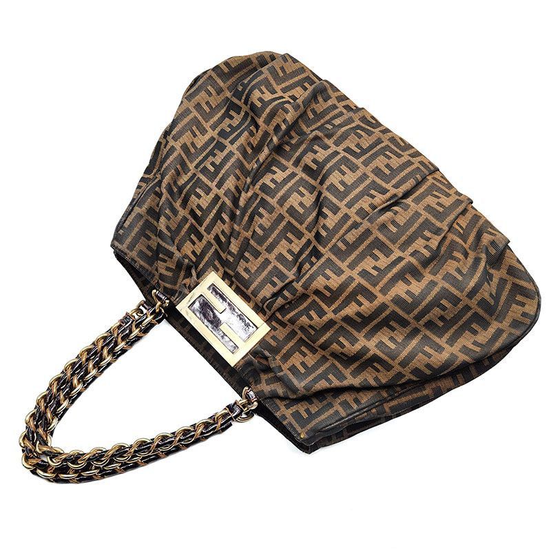 Fendi Juka Mia Chain Shoulder Bag Large Size ONE SIZE - 4 Thumbnail