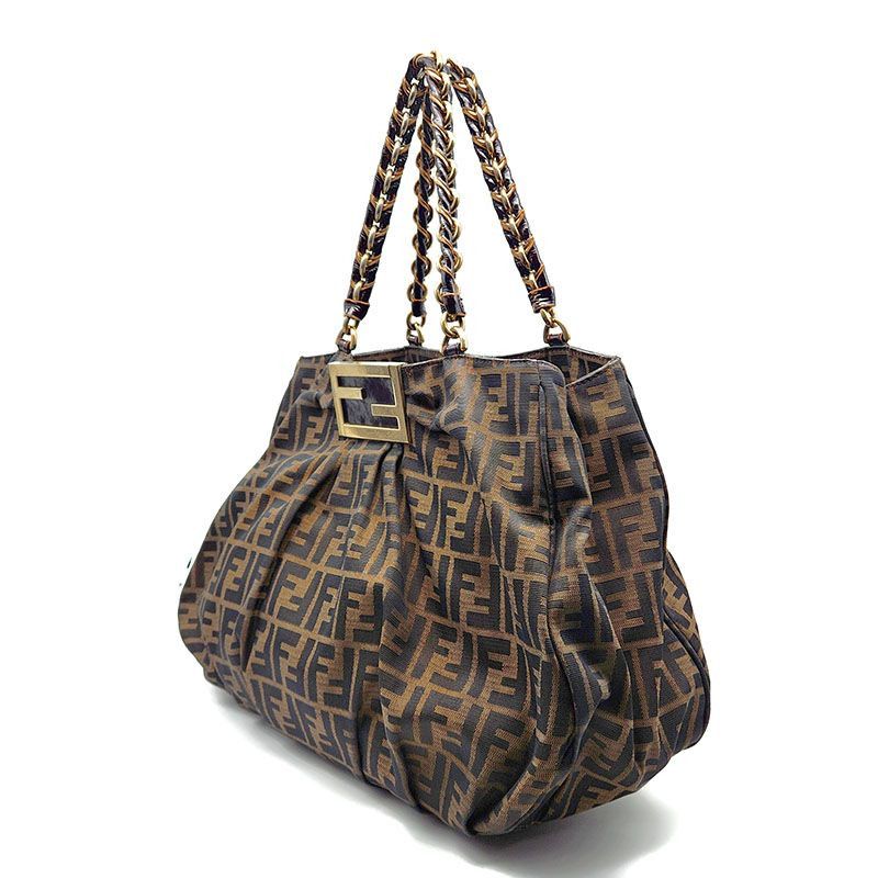 Fendi Juka Mia Chain Shoulder Bag Large Size ONE SIZE - 2 Thumbnail