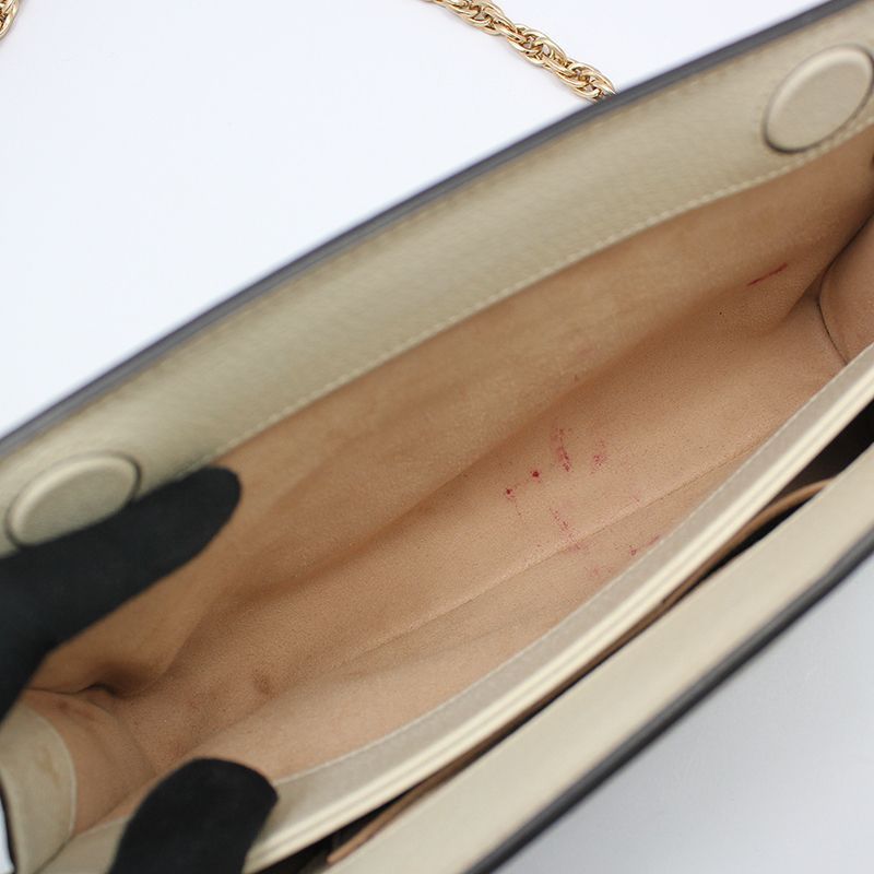 Gucci Ophidia GG Gold Logo Chain Shoulder Bag Size ONE SIZE - 10 Thumbnail