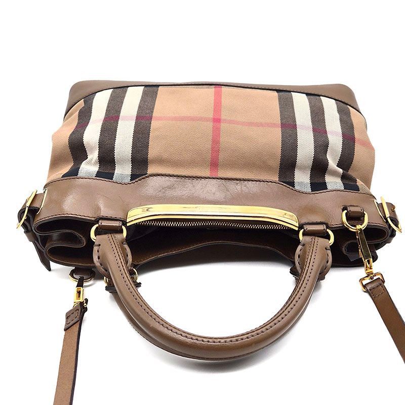 Burberry House Check Hepburn Bag Small Size ONE SIZE - 6 Thumbnail