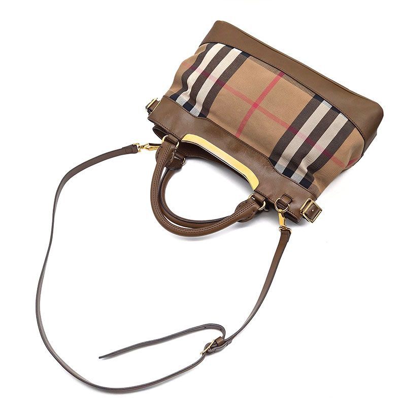 Burberry House Check Hepburn Bag Small Size ONE SIZE - 4 Thumbnail