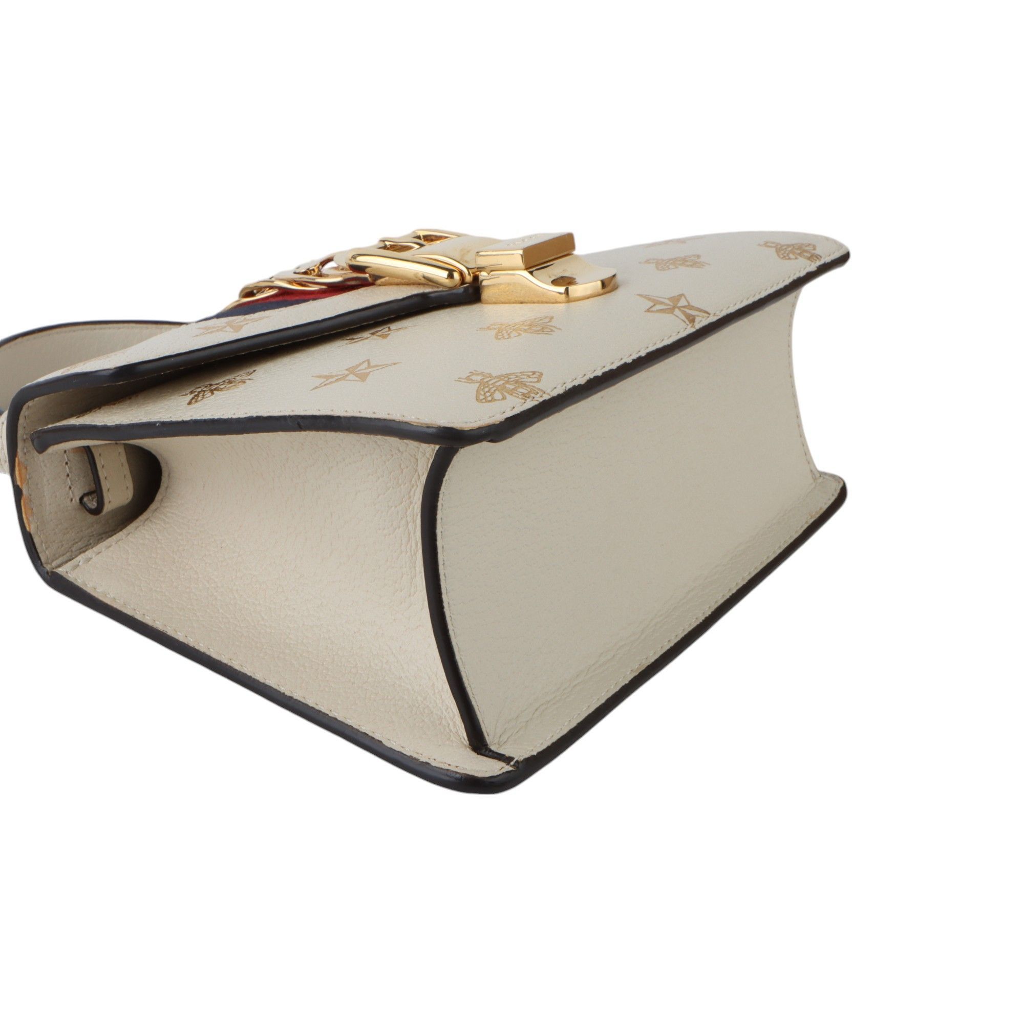 Gucci Gucci Bee Star Mini Sylvie Crossbody Bag Size ONE SIZE - 5 Thumbnail