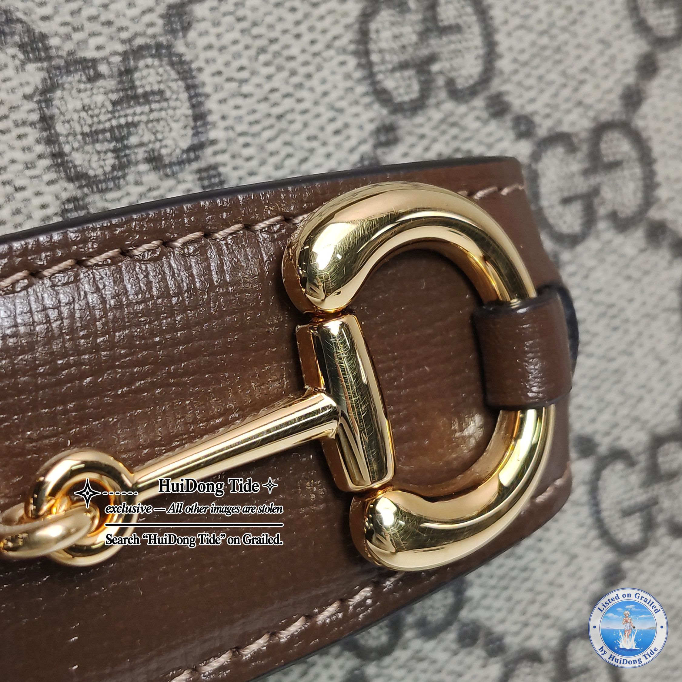 Gucci Gucci 1955 Horsebit GG Supreme Shoulder Bag Size ONE SIZE - 12 Thumbnail