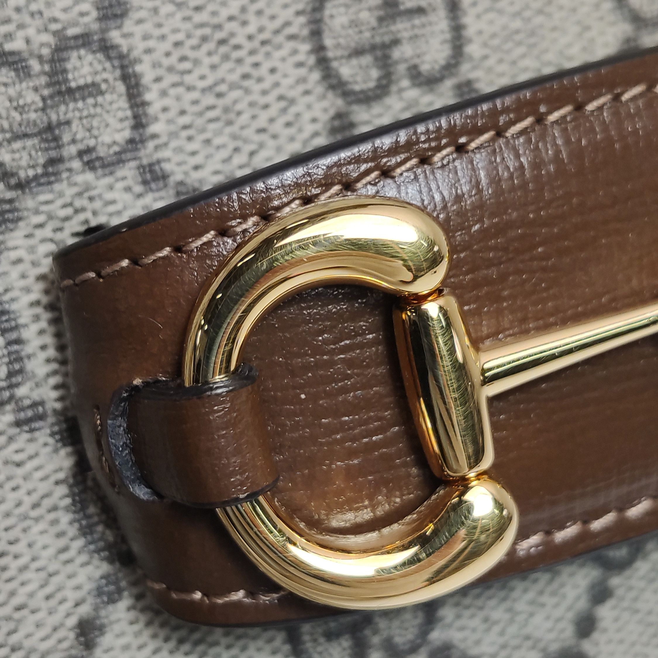 Gucci Gucci 1955 Horsebit GG Supreme Shoulder Bag Size ONE SIZE - 13 Thumbnail