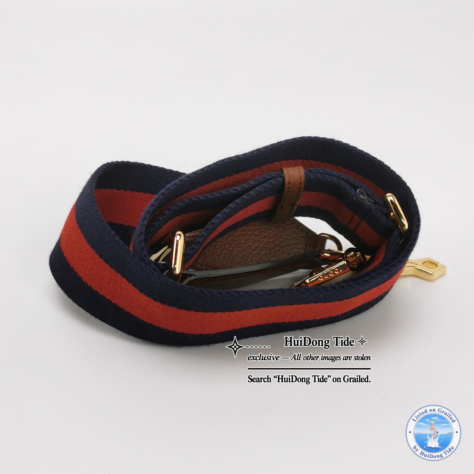 Gucci Gucci 1955 Horsebit Denim GG Shoulder Bag Size ONE SIZE - 9 Thumbnail