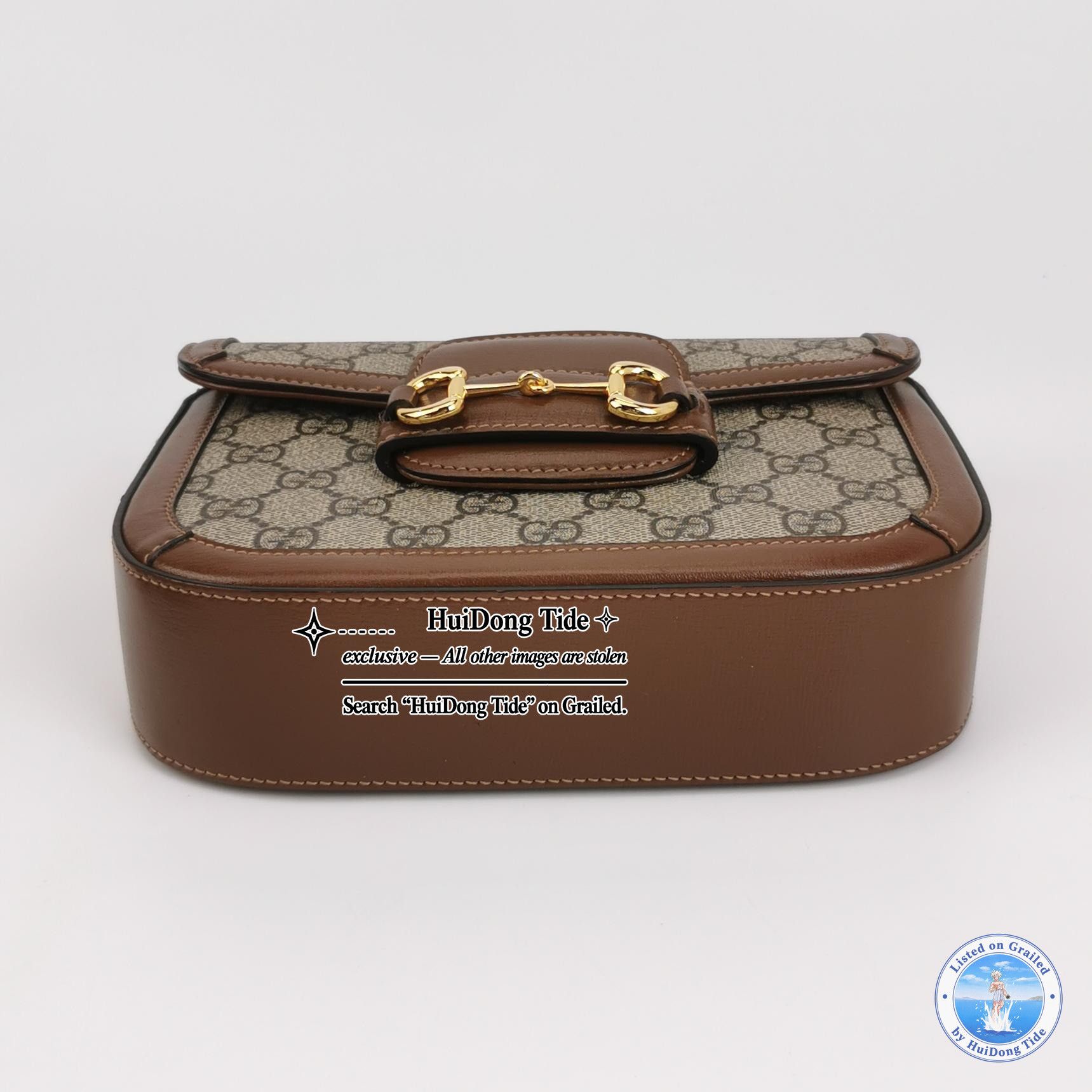 Gucci Gucci 1955 Horsebit GG Supreme Shoulder Bag Size ONE SIZE - 6 Thumbnail
