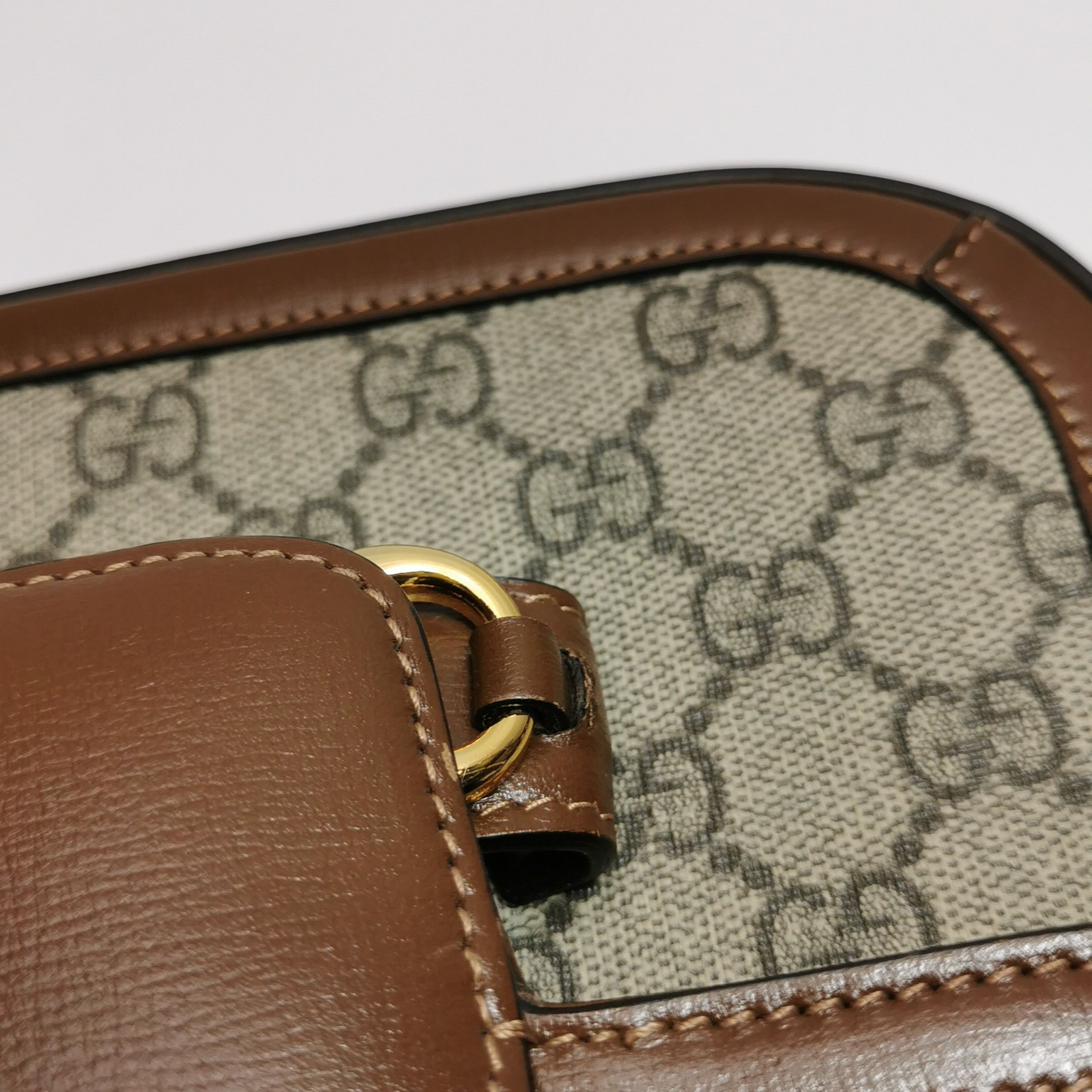 Gucci Gucci 1955 Horsebit GG Supreme Shoulder Bag Size ONE SIZE - 19 Thumbnail