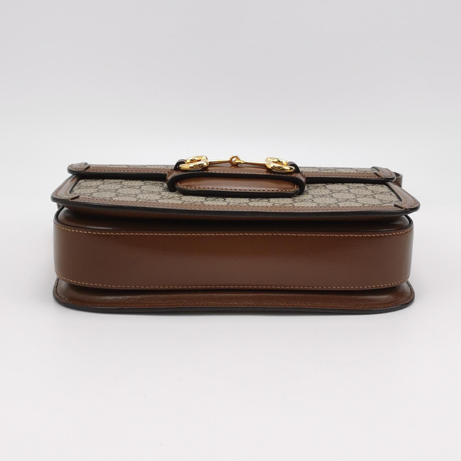 Gucci Gucci 1955 Horsebit GG Supreme Shoulder Bag Size ONE SIZE - 6 Thumbnail